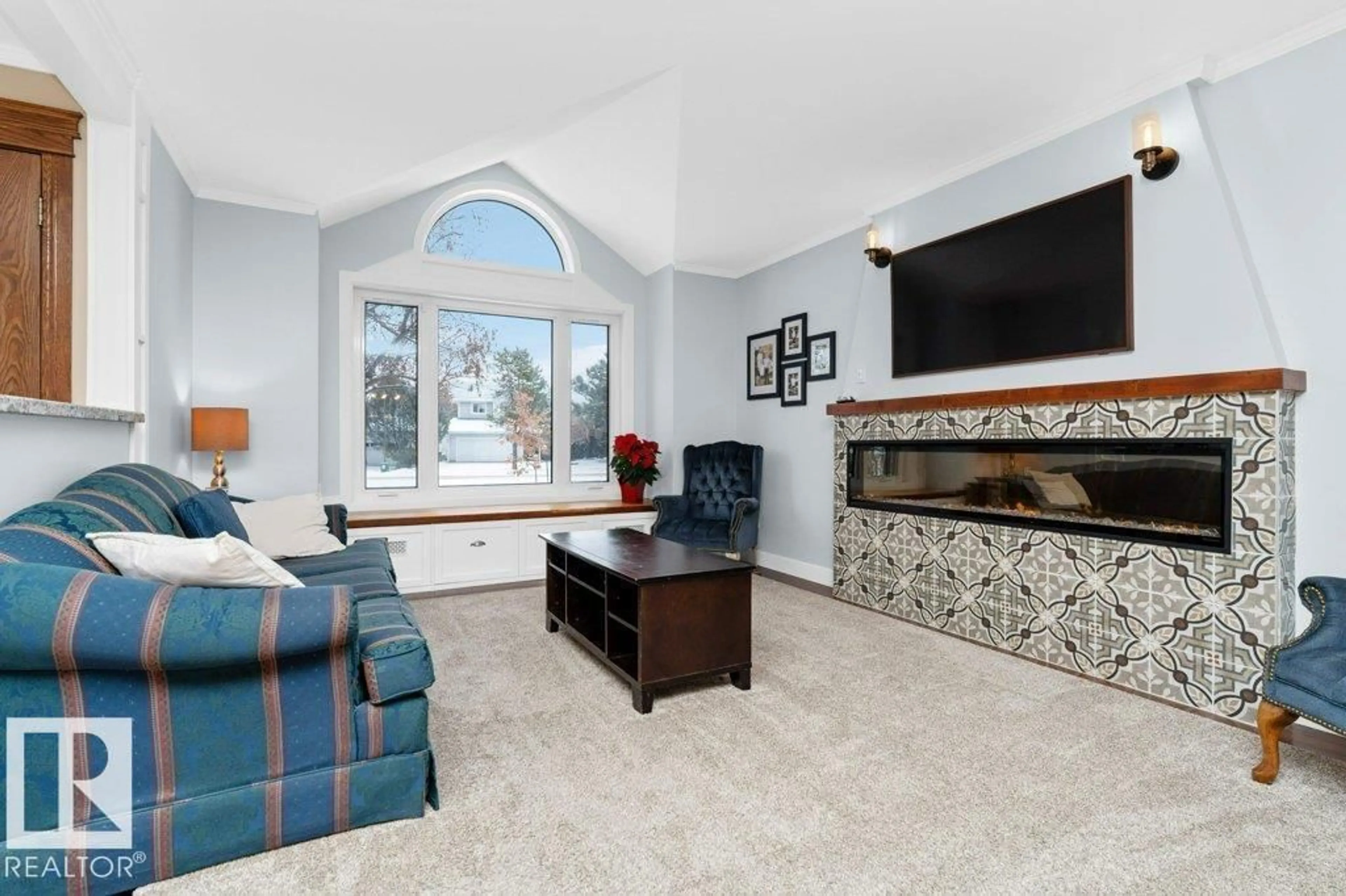 Living room with furniture, unknown for 912 110A ST, Edmonton Alberta T6J6N2