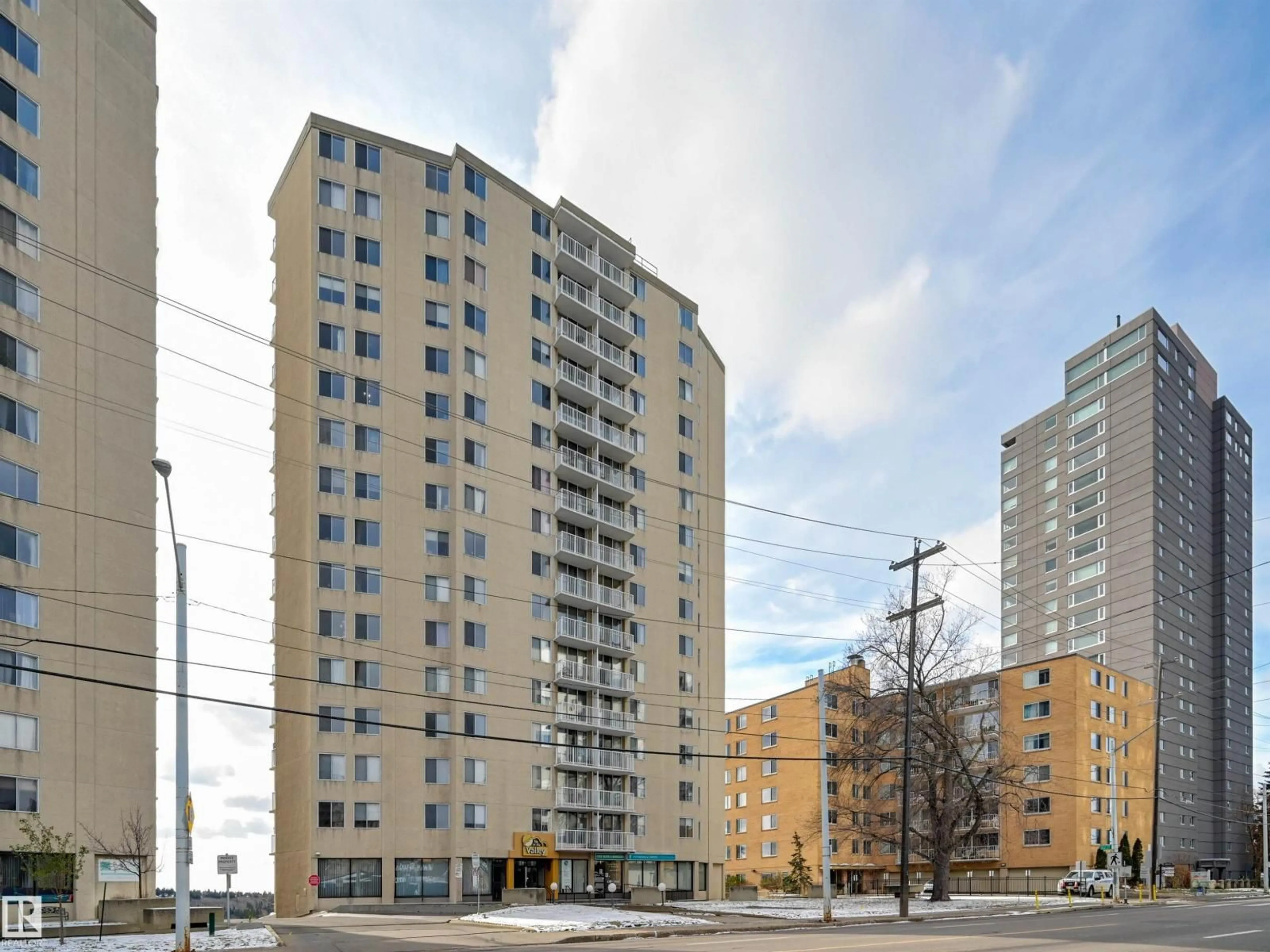 Patio, building for #406 - 12141 JASPER AV, Edmonton Alberta T5N3X8