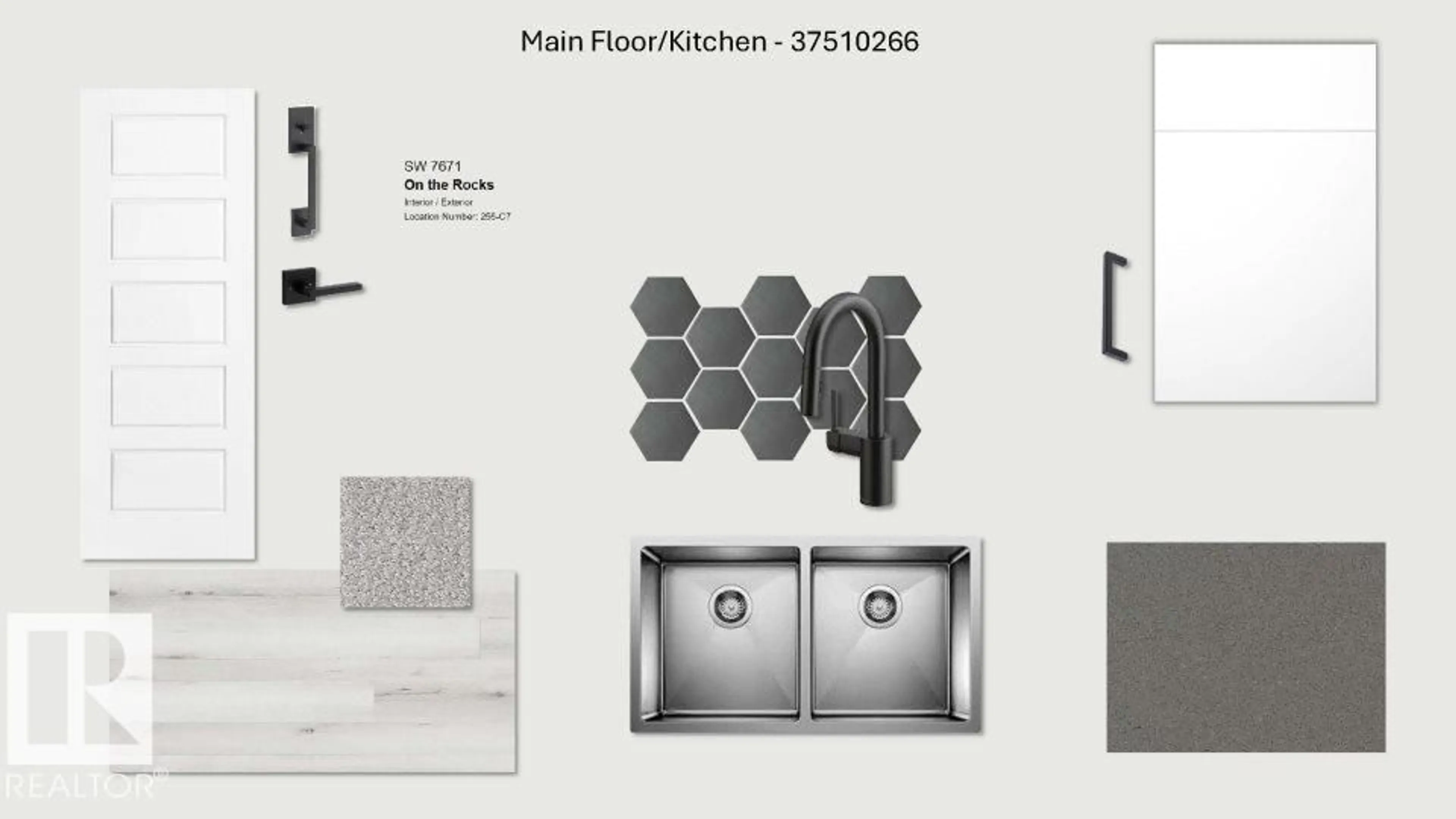 Standard kitchen, ceramic/tile floor for 1057 CORNERSTONE WY, Sherwood Park Alberta T8H3A3