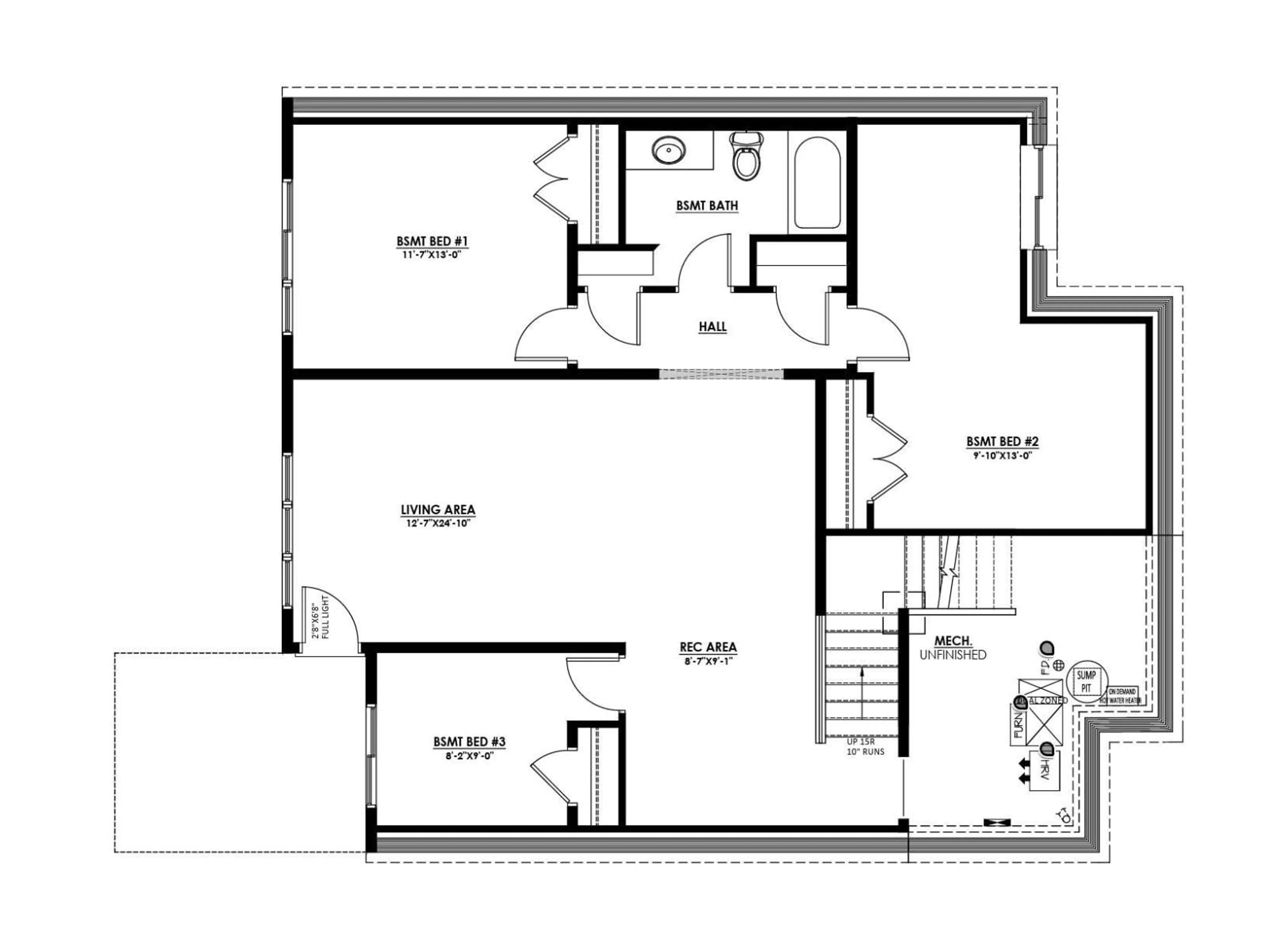 Floor plan for 9237 102 ST, Morinville Alberta T8R2R4