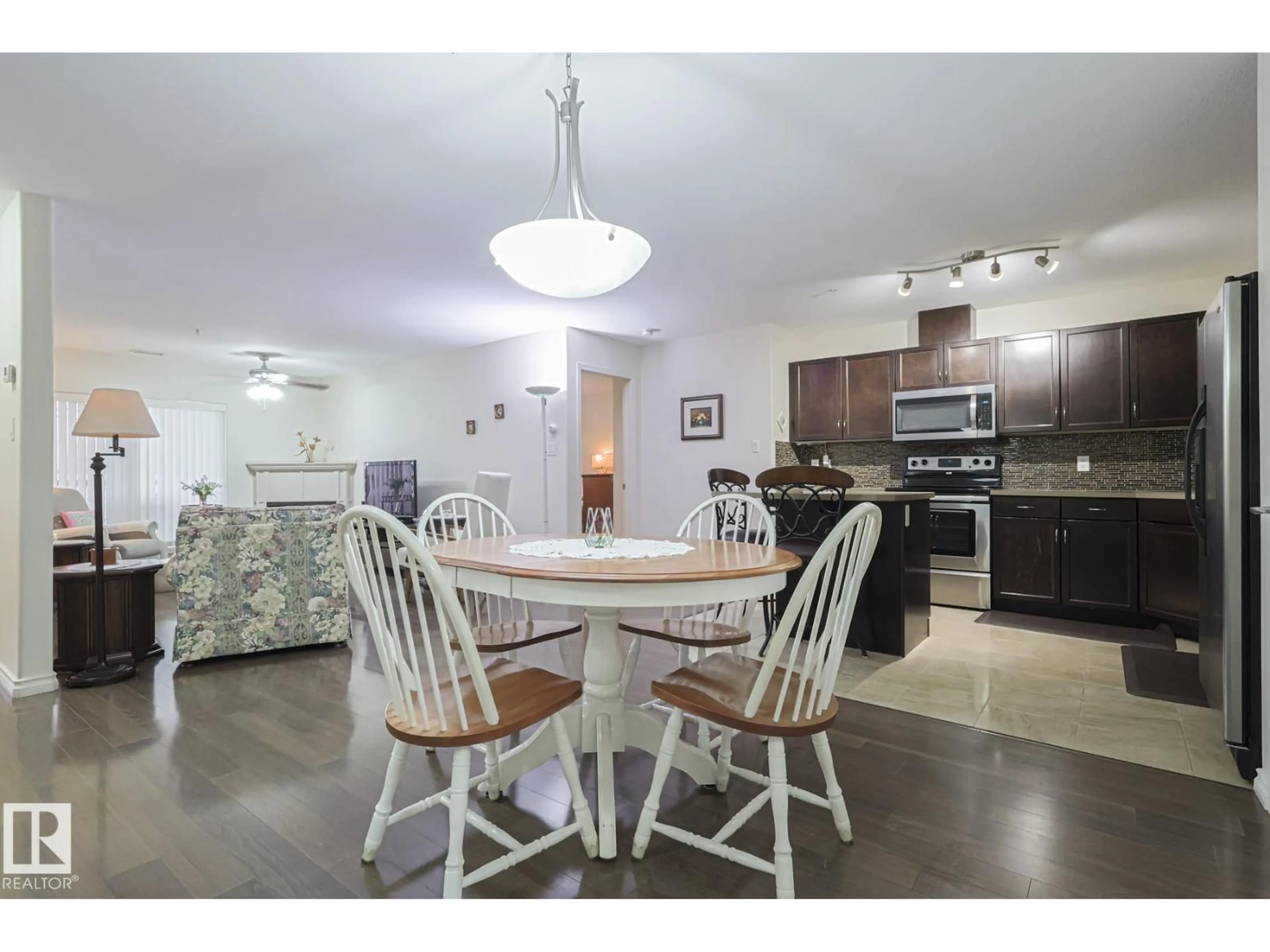 Open concept kitchen, unknown for #120 - 7909 71 ST, Edmonton Alberta T6B3P5