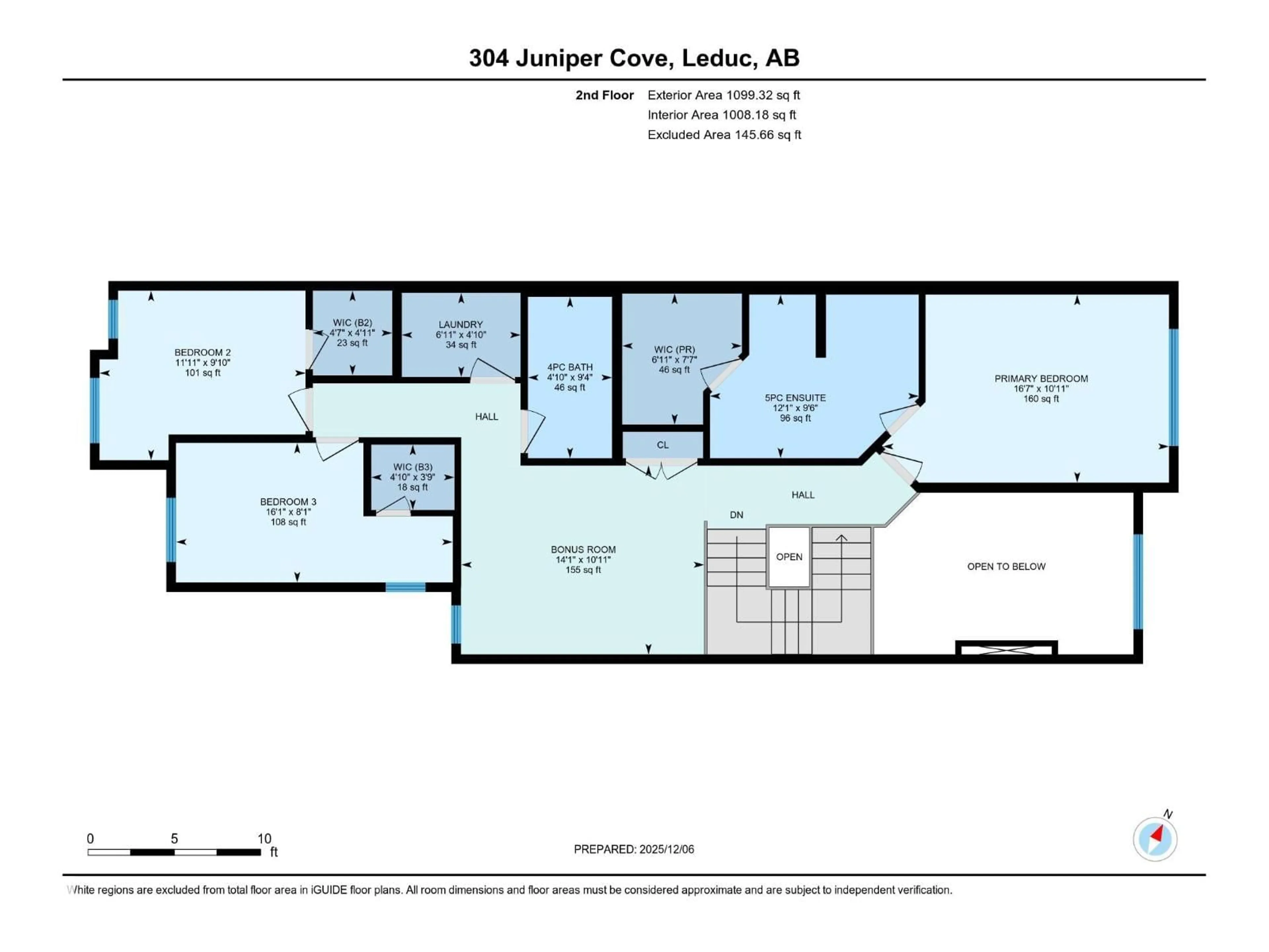 Floor plan for 304 JUNIPER CV, Leduc Alberta T9E1S7