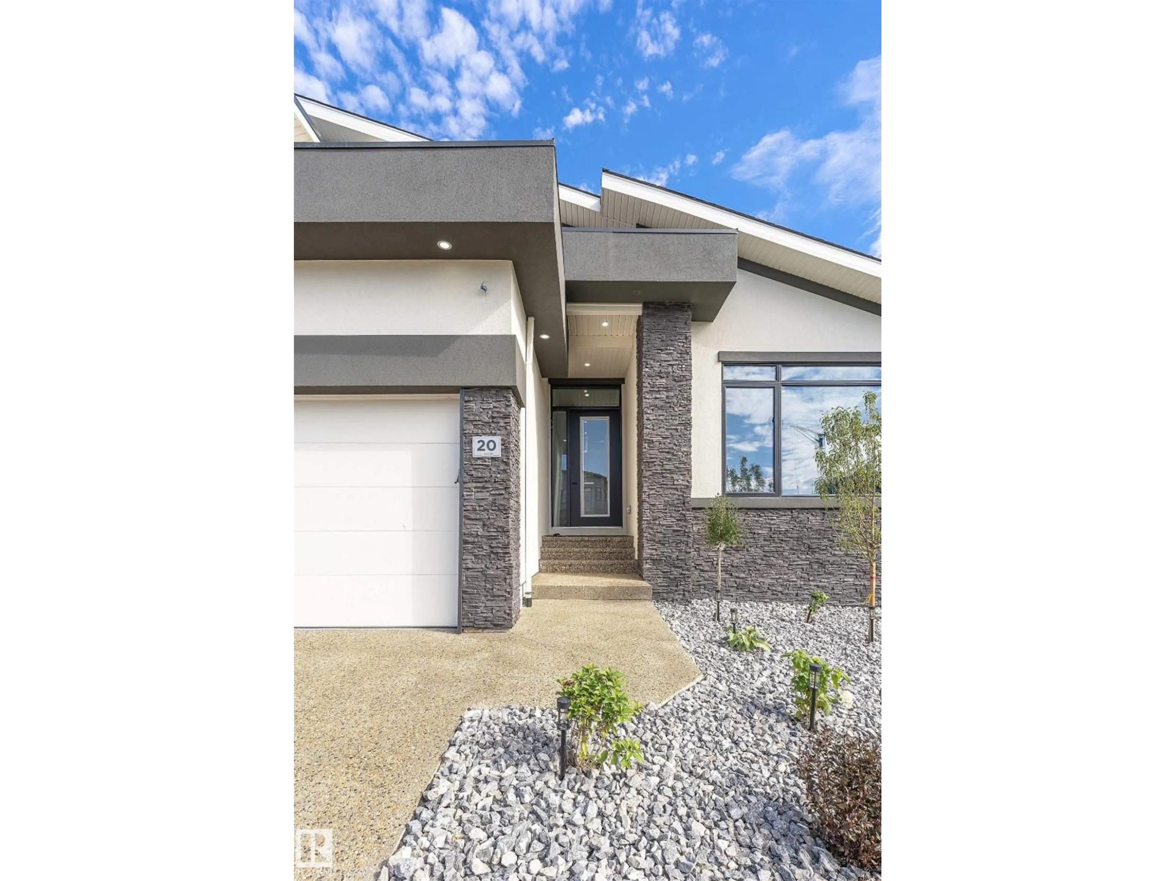 Home with brick exterior material, street for 20 EASTON CL, St. Albert Alberta T8N3X9