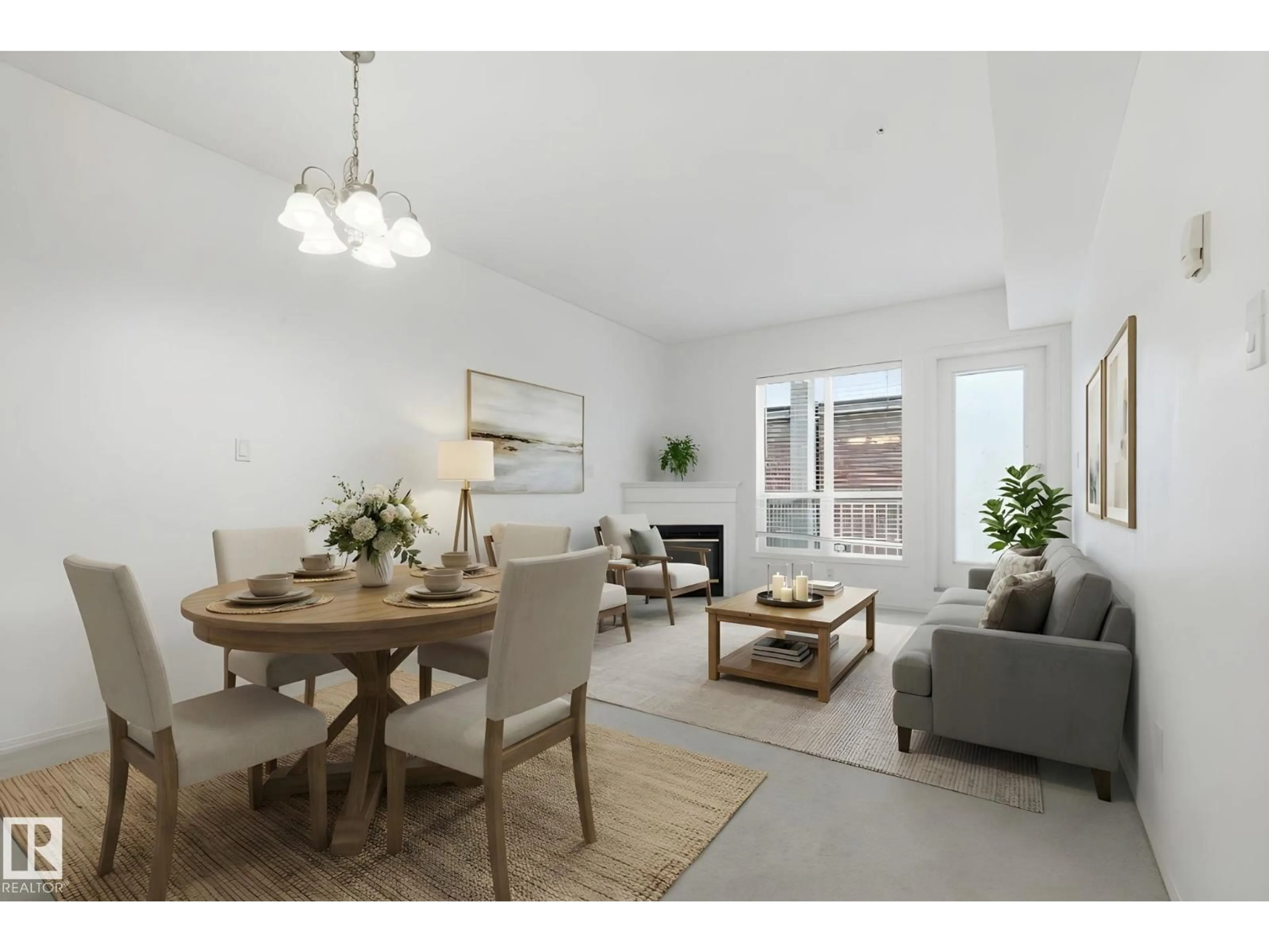 Living room with furniture, unknown for 305 - 8488 111 ST NW, Edmonton Alberta T6G2V9