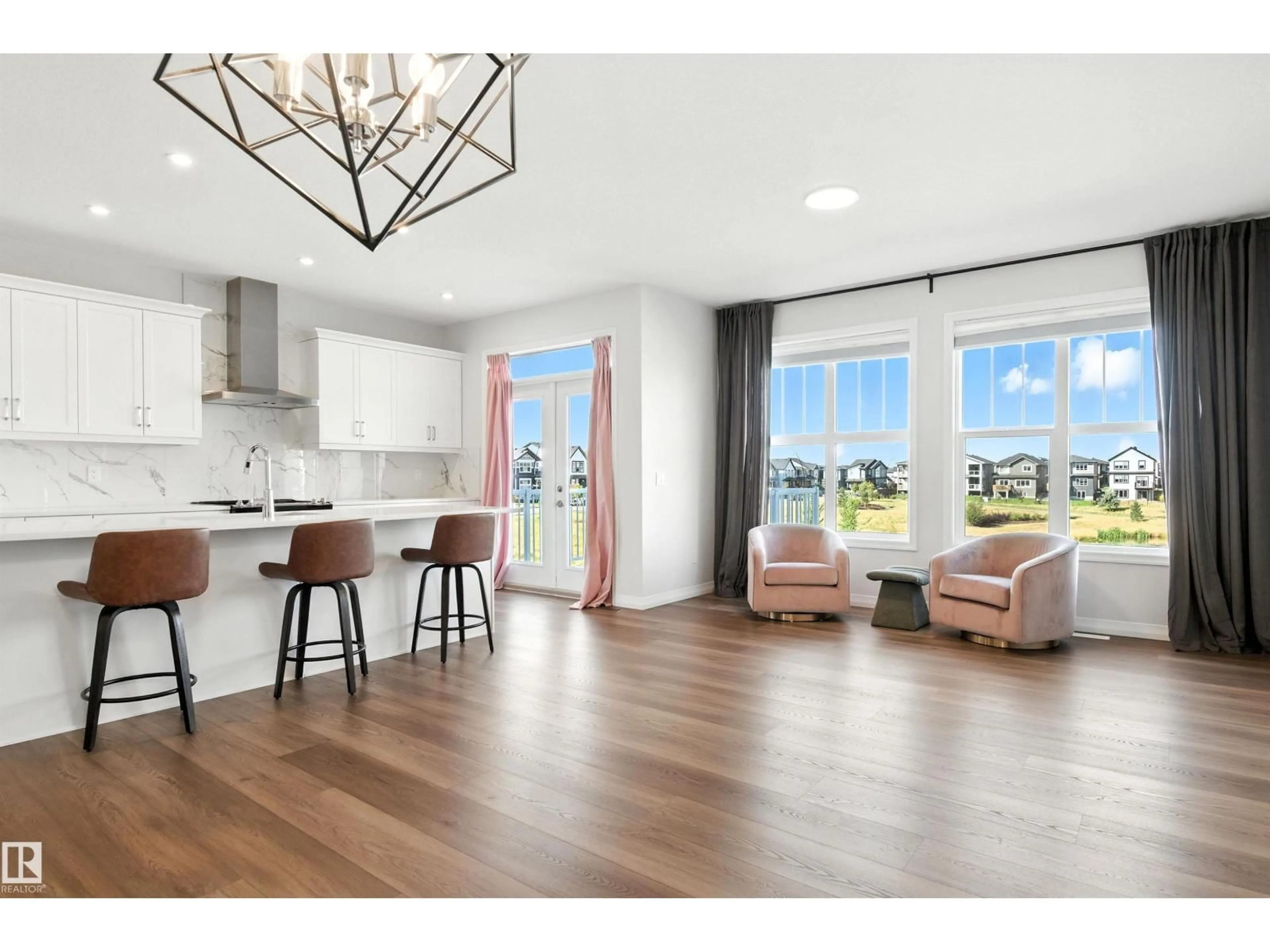 Open concept kitchen, unknown for NW - 2520 206 ST, Edmonton Alberta T6M1P1