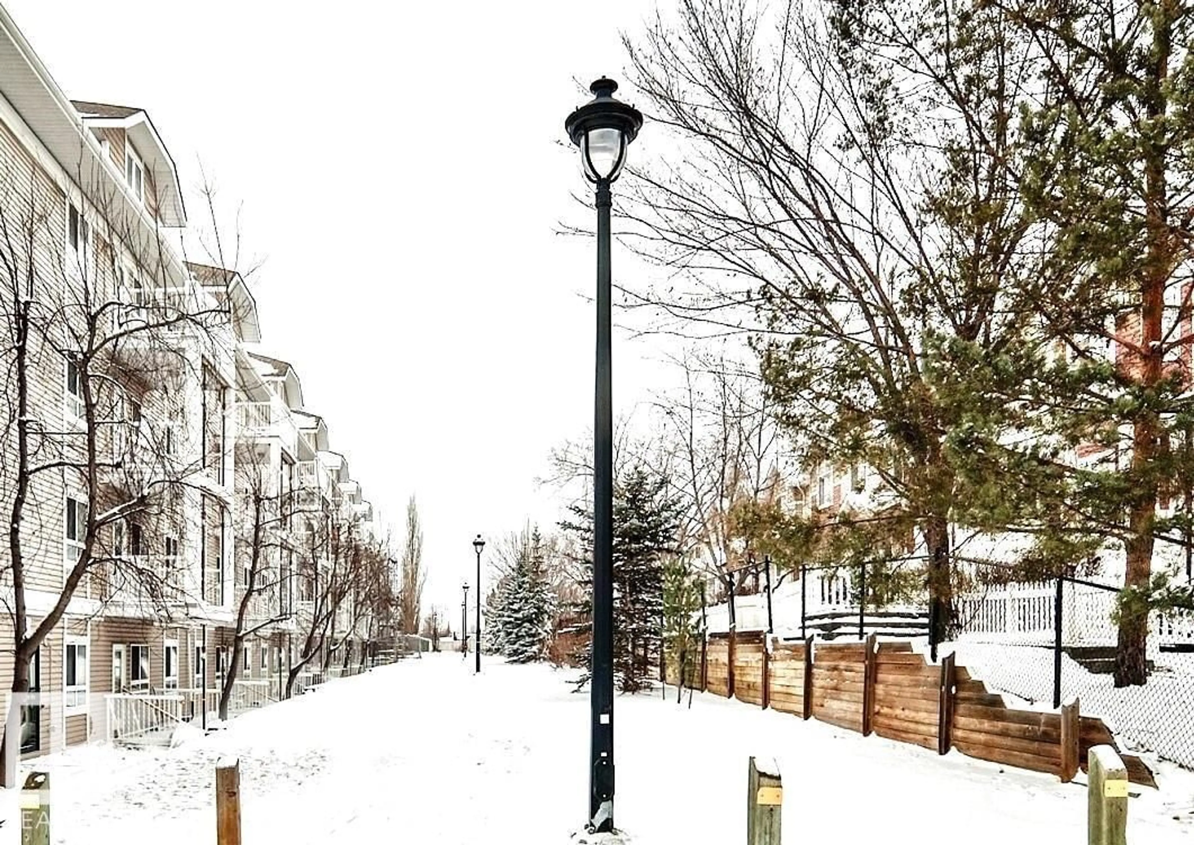 Patio, street for #223 - 5350 199 ST NW, Edmonton Alberta T6M0A4