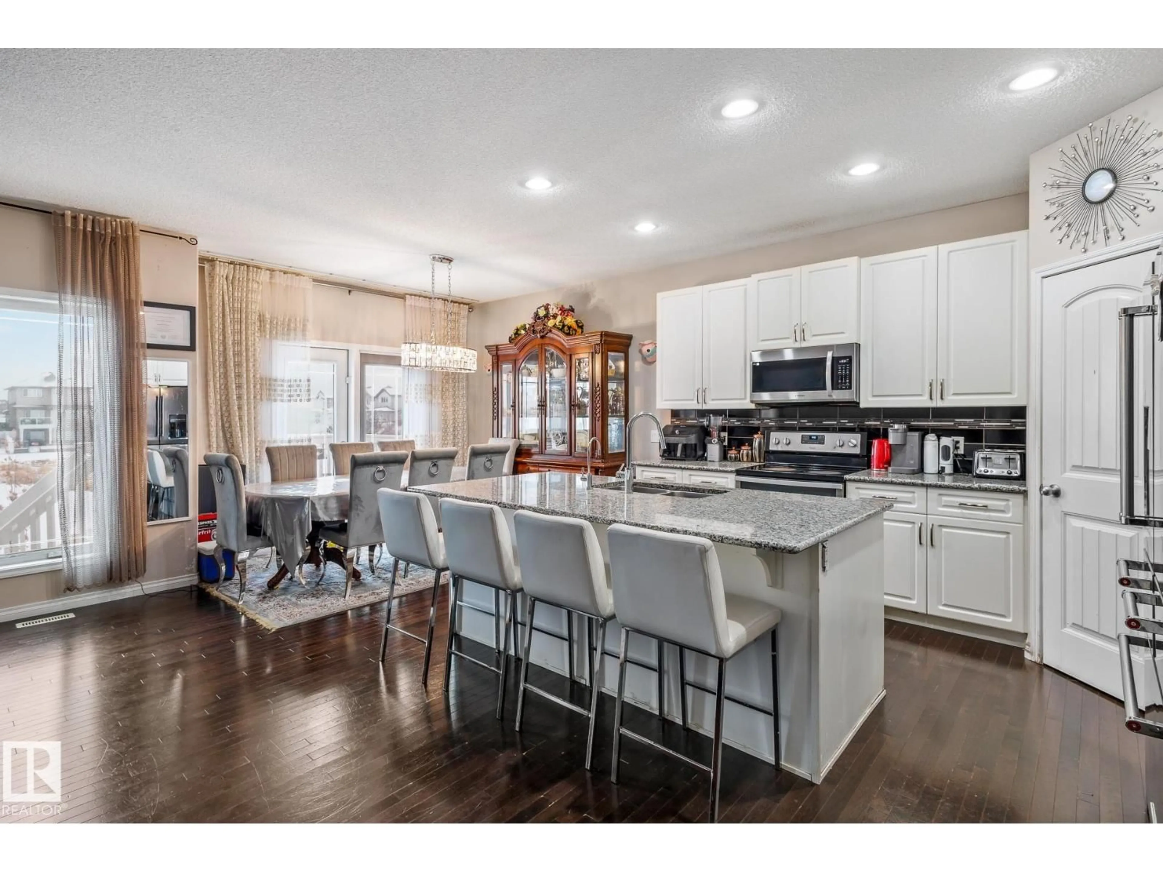 Open concept kitchen, unknown for 17116 121 ST, Edmonton Alberta T5X0H4