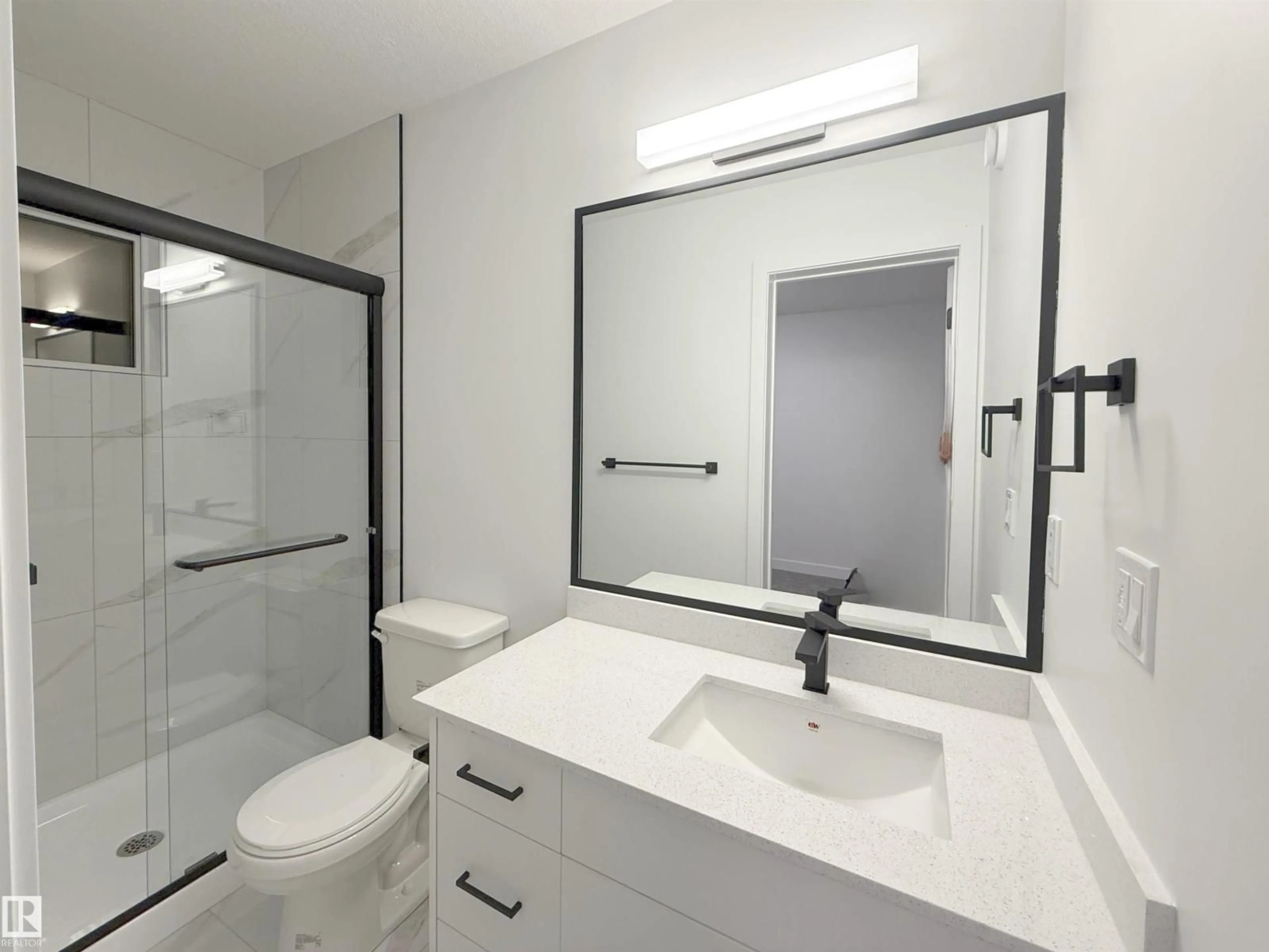 Standard bathroom, ceramic/tile floor for #65 - 18120 28 AV, Edmonton Alberta T6W4V2