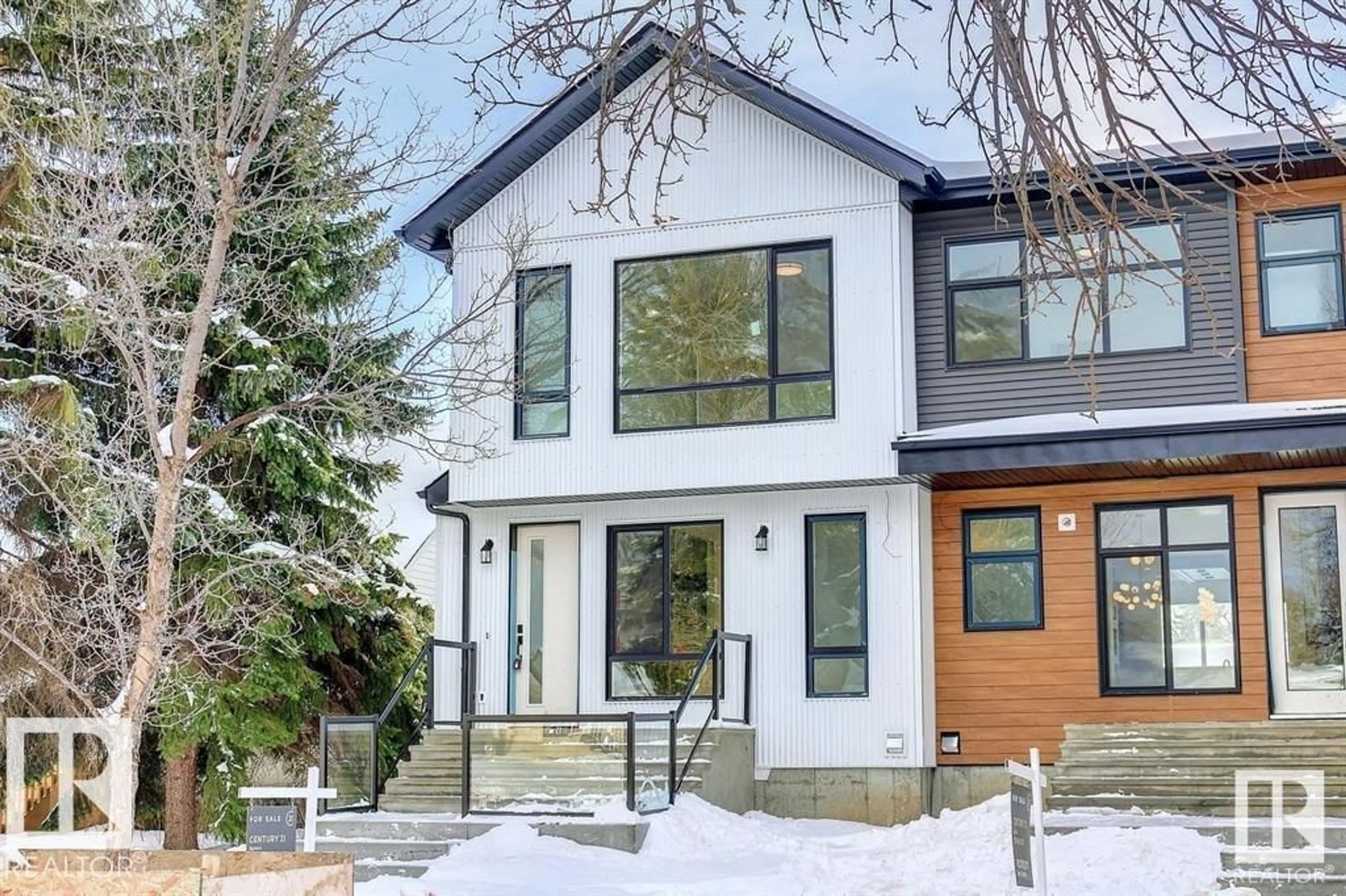 Home with brick exterior material, street for NW - 13907 107A AV, Edmonton Alberta T5M2A8