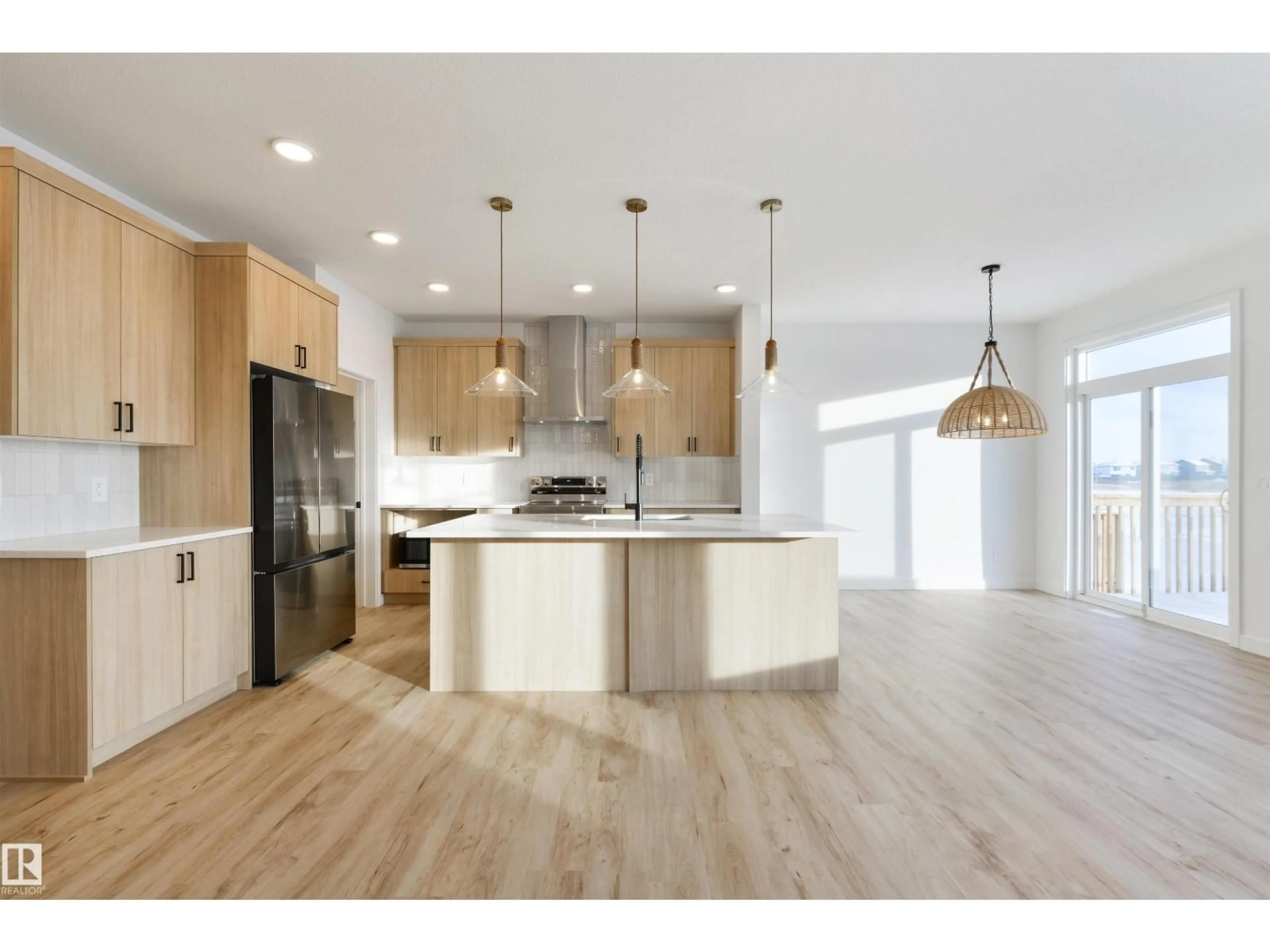 Open concept kitchen, unknown for 8 COBBLESTONE GA, Spruce Grove Alberta T7X4E4