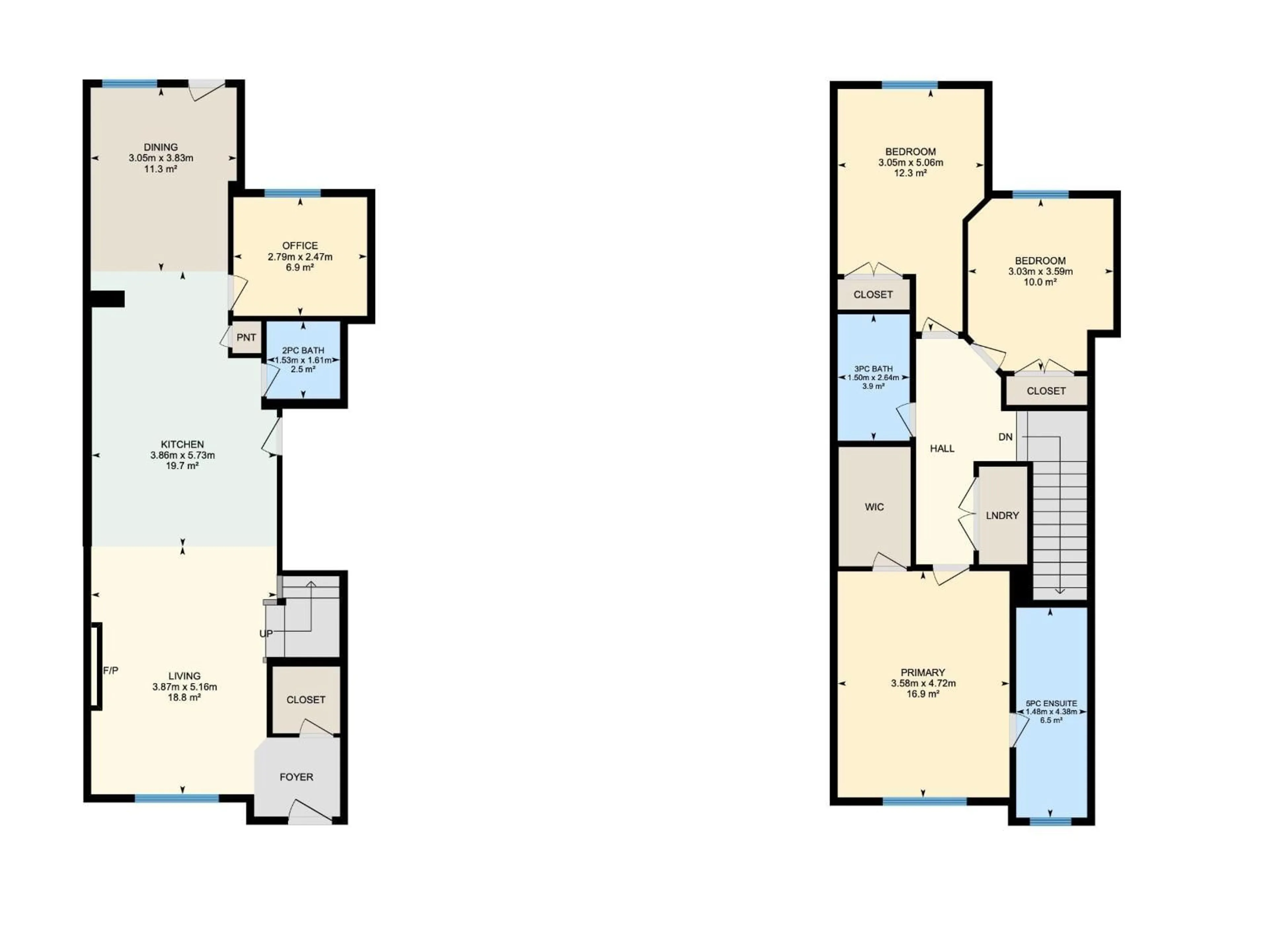 Floor plan for 3111 MAGPIE WY, Edmonton Alberta T5S0V3