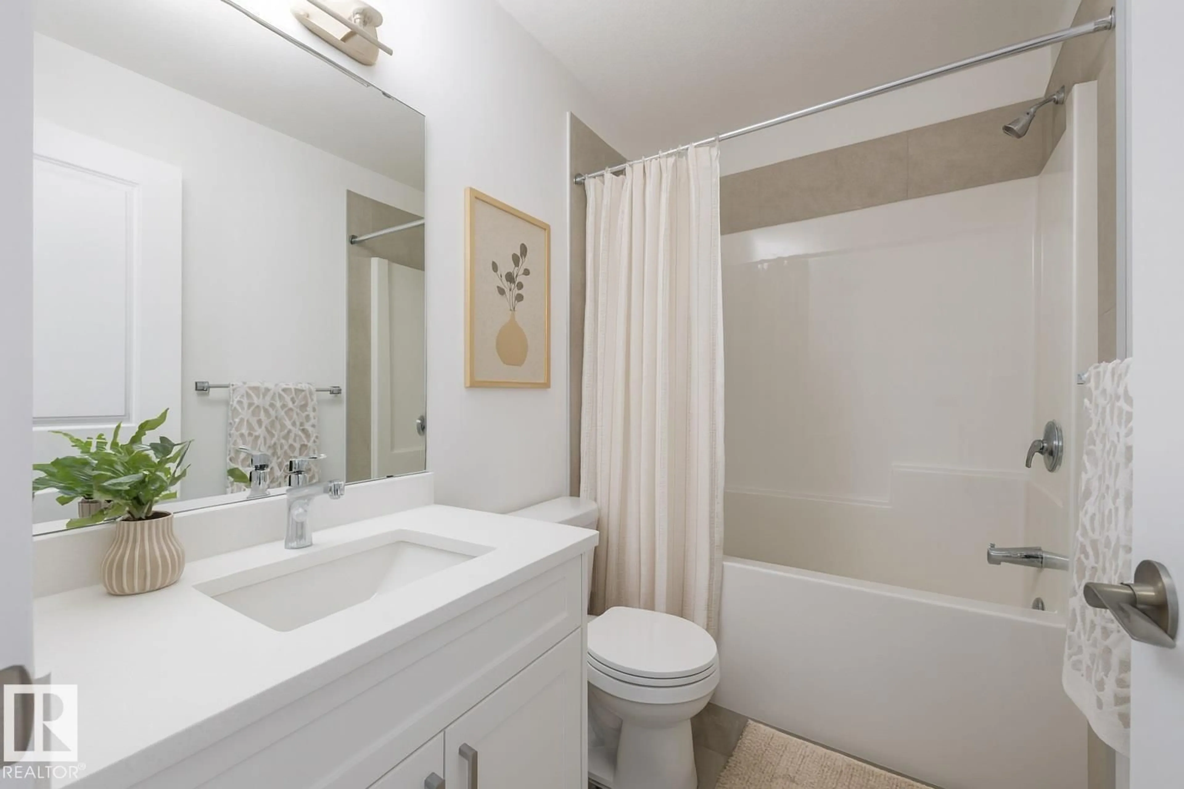 Standard bathroom, ceramic/tile floor for 305 27 ST, Edmonton Alberta T6X3H9