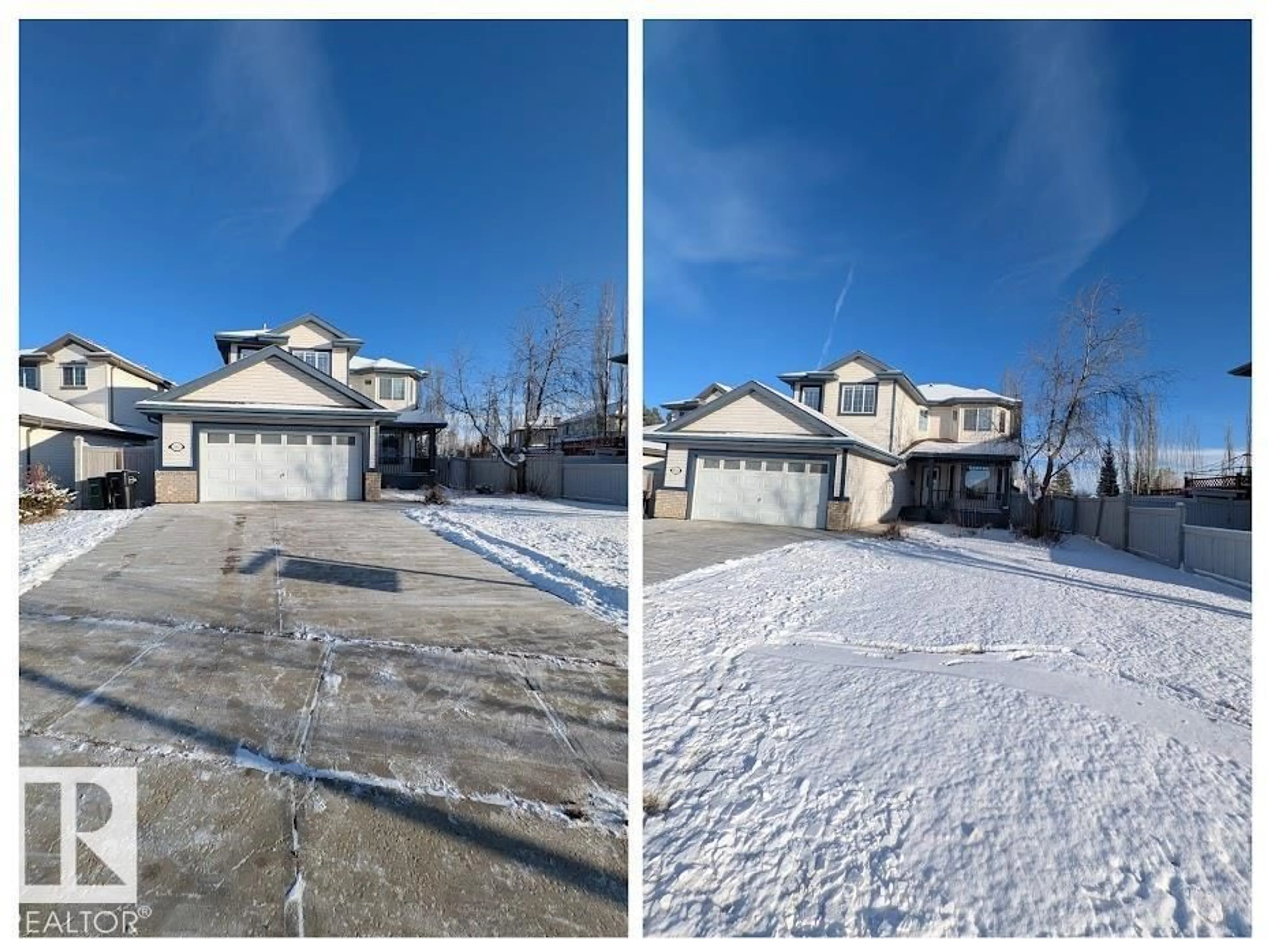 A pic from outside/outdoor area/front of a property/back of a property/a pic from drone, street for 1665 GLASTONBURY BV, Edmonton Alberta T5T6P3
