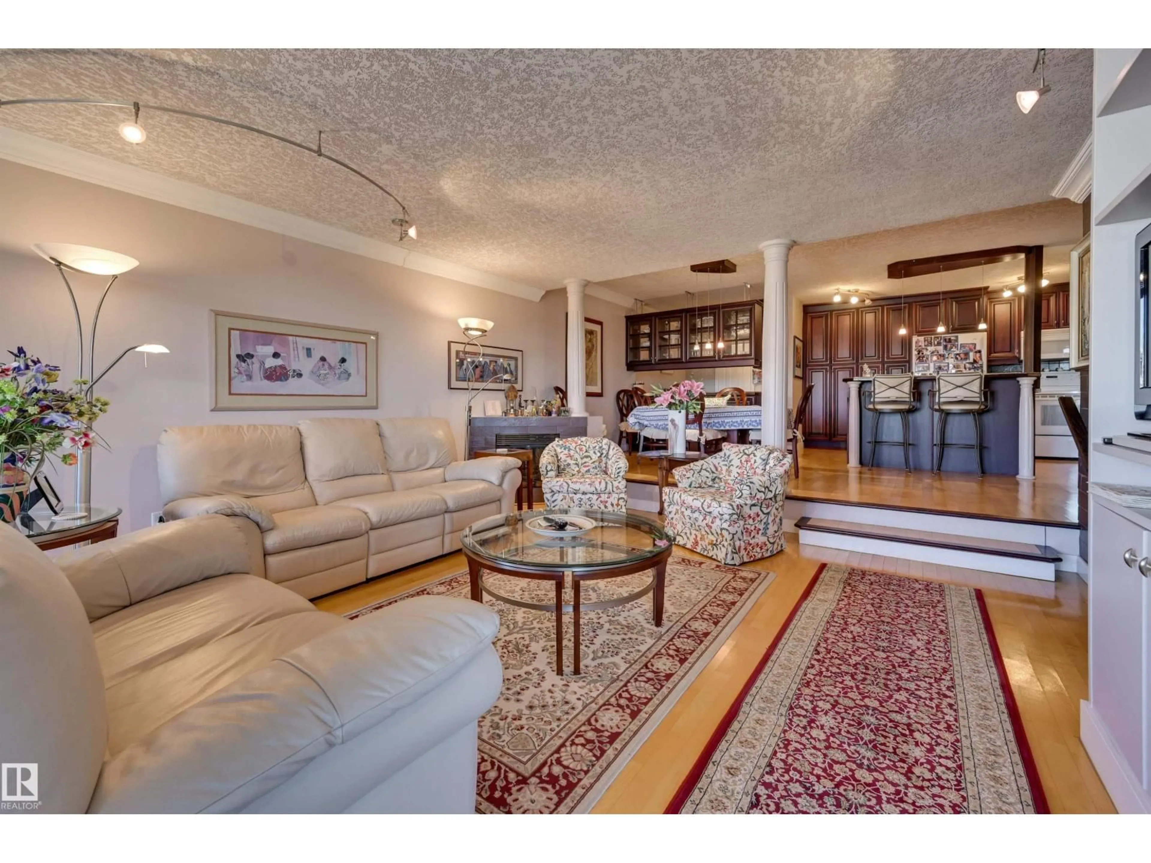 Living room with furniture, unknown for 11503 - 1102 100 AV, Edmonton Alberta T5K2K7