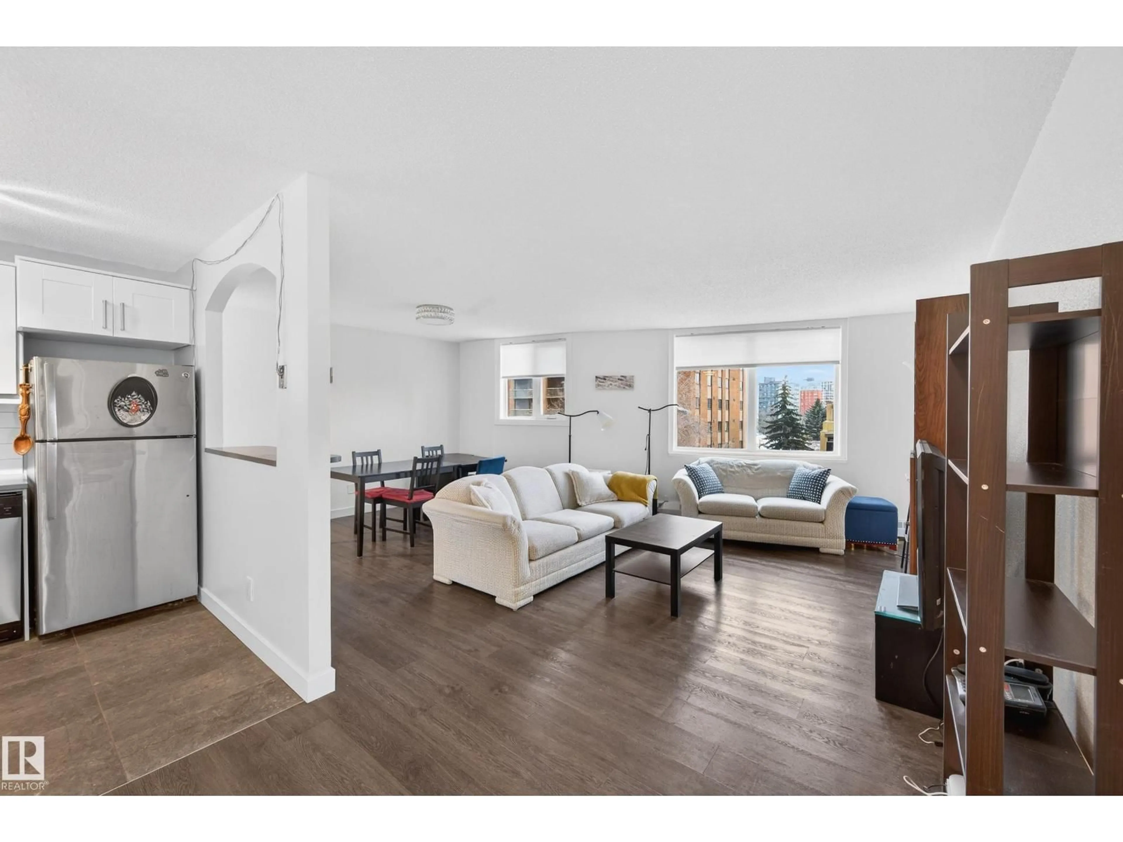 Living room with furniture, unknown for #602 - 9916 113 ST, Edmonton Alberta T5K2N5