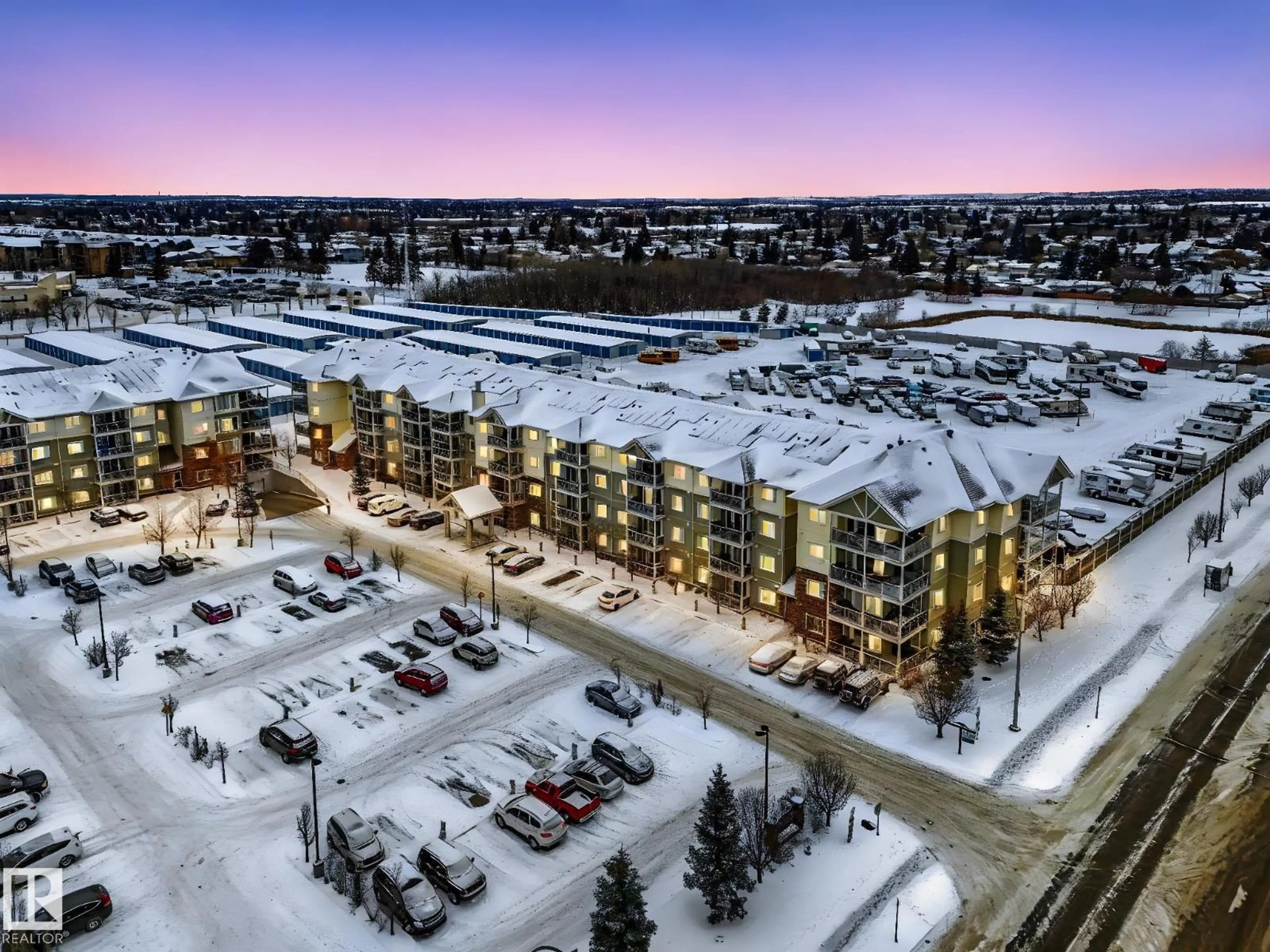 A pic from outside/outdoor area/front of a property/back of a property/a pic from drone, unknown for NW - 317 12650 142 AV, Edmonton Alberta T6V1M2