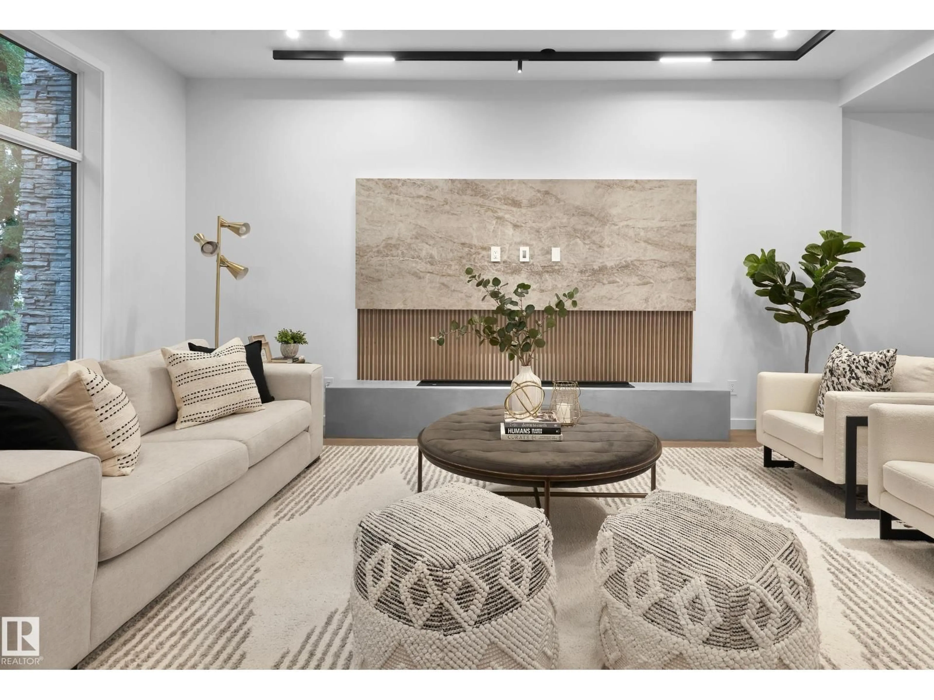 Living room with furniture, unknown for 8318 120 ST, Edmonton Alberta T6G1X2