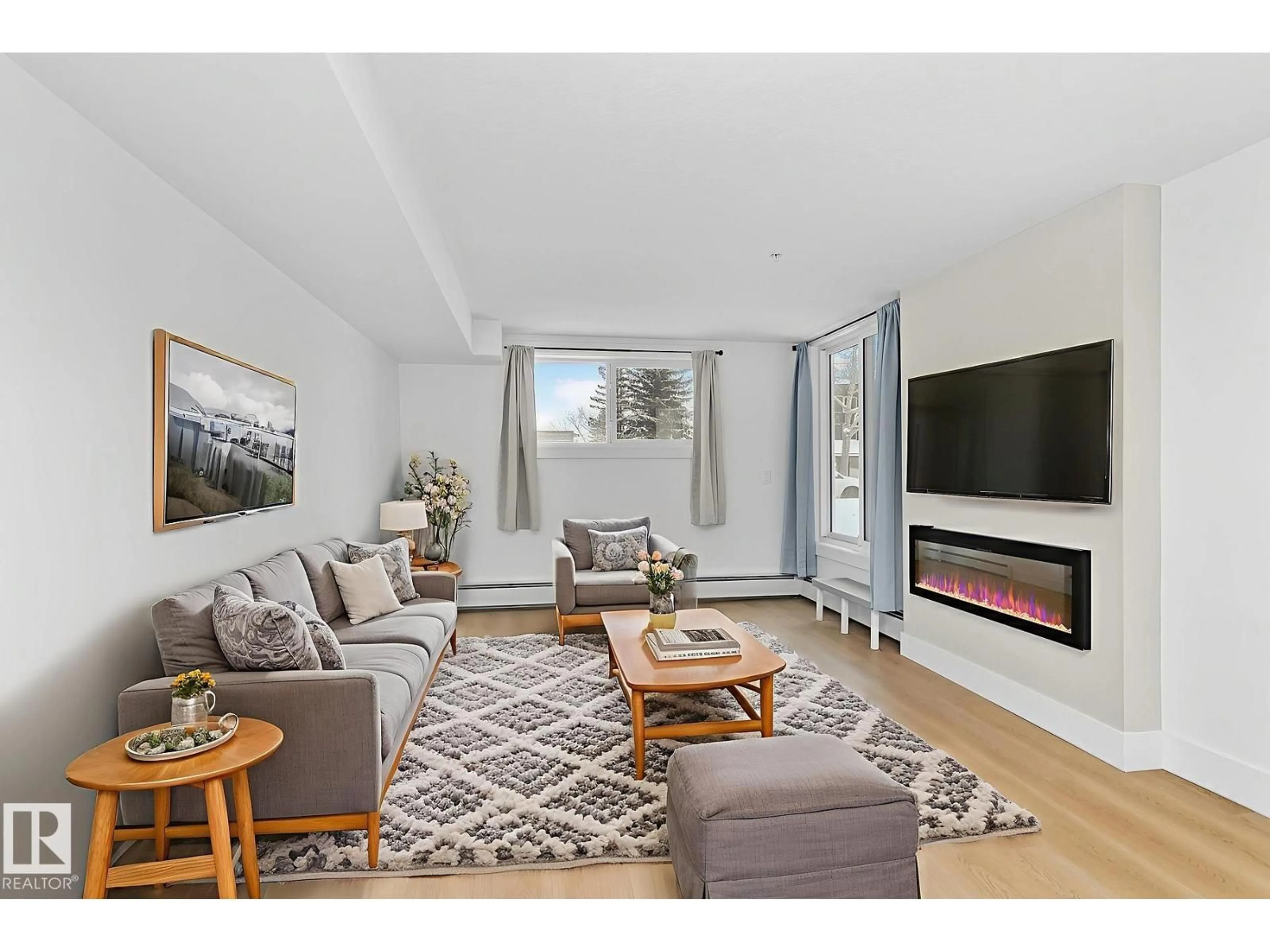 Living room with furniture, unknown for #114 - 9504 182 STREET, Edmonton Alberta T5T3A7