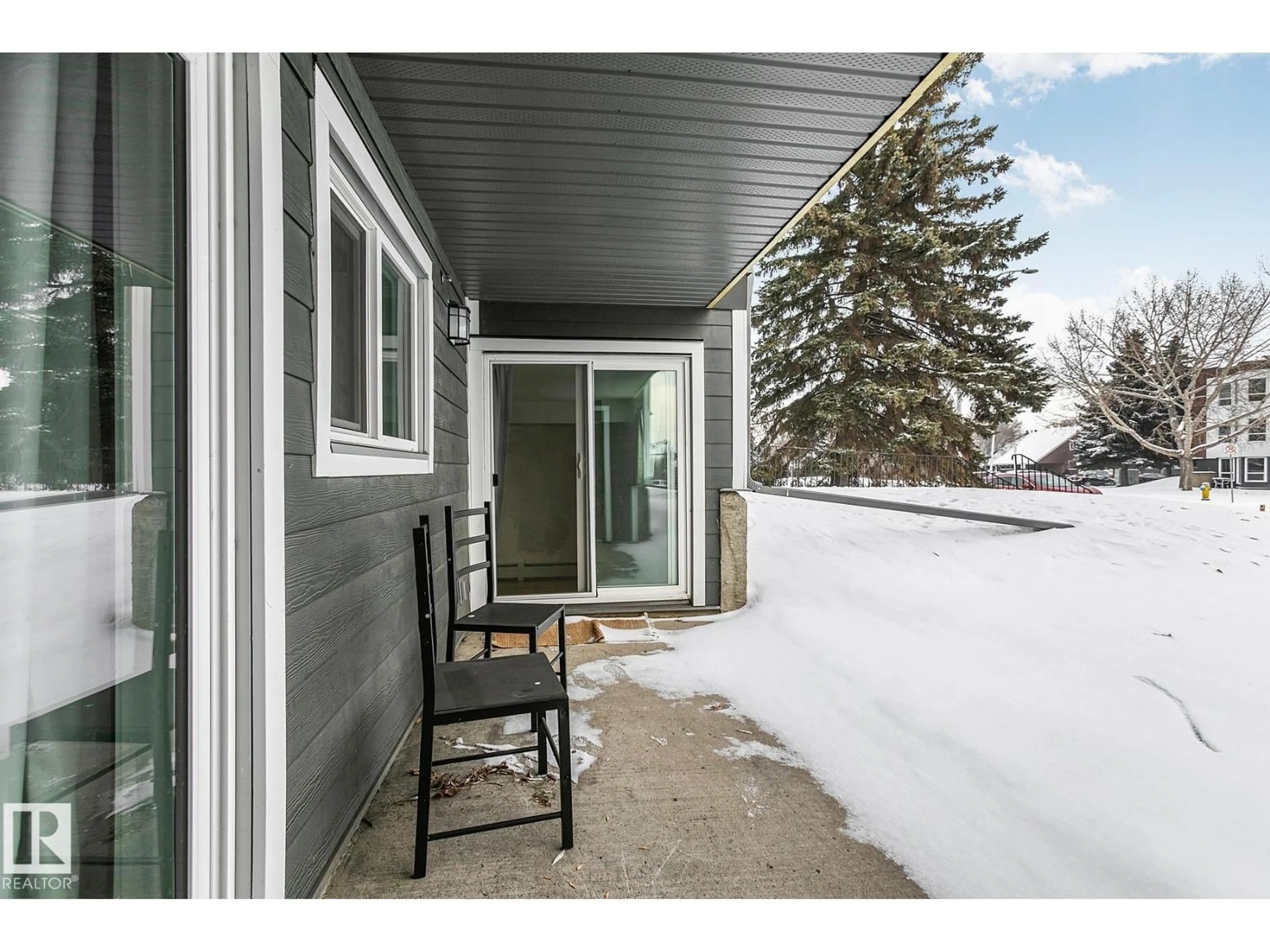 Patio, street for #114 - 9504 182 STREET, Edmonton Alberta T5T3A7