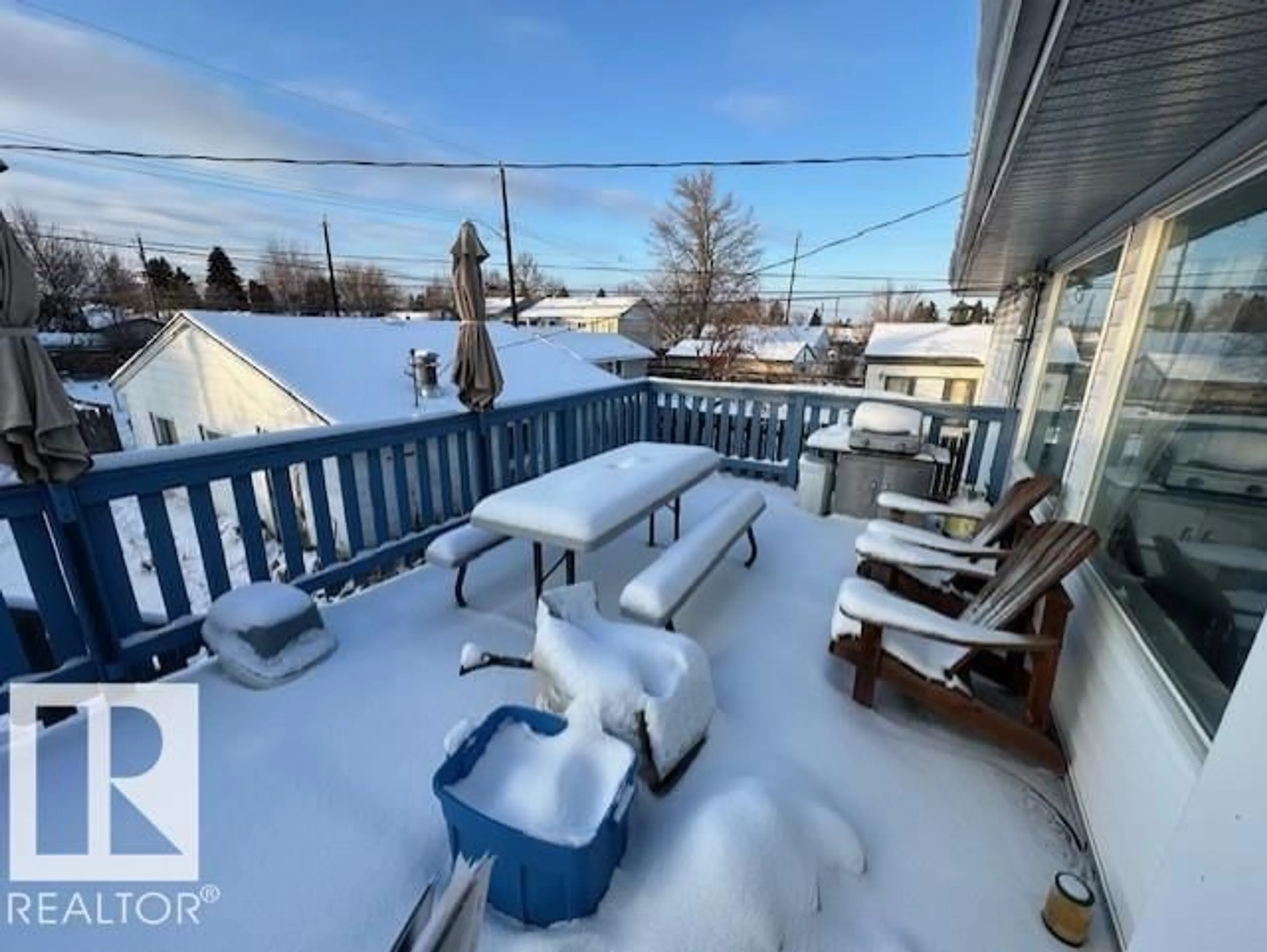 Patio, water/lake/river/ocean view for NW - 13132 132 ST, Edmonton Alberta T5R1R7