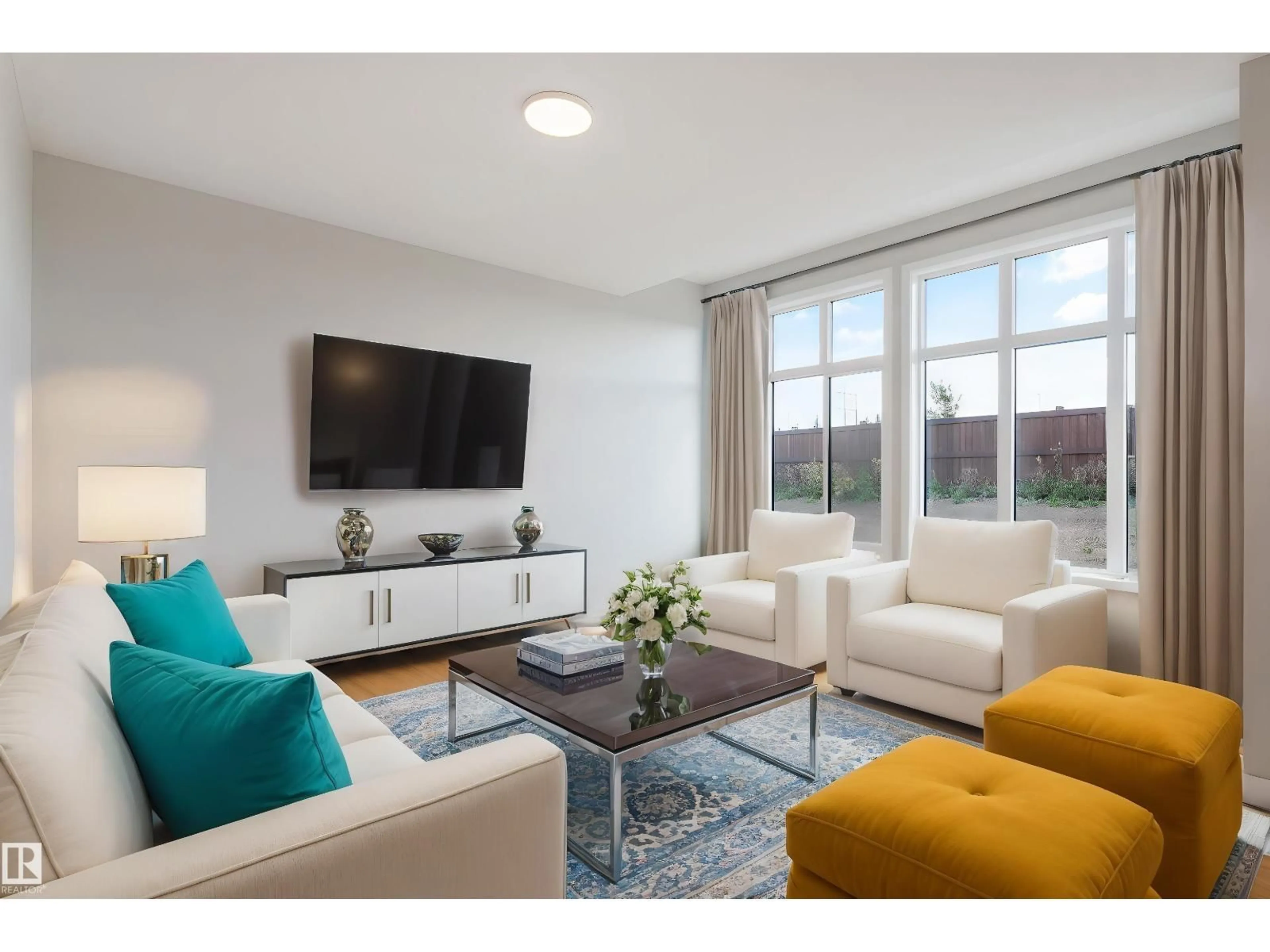 Living room with furniture, unknown for 34 CUDDIE DR, Sherwood Park Alberta T0B0B0