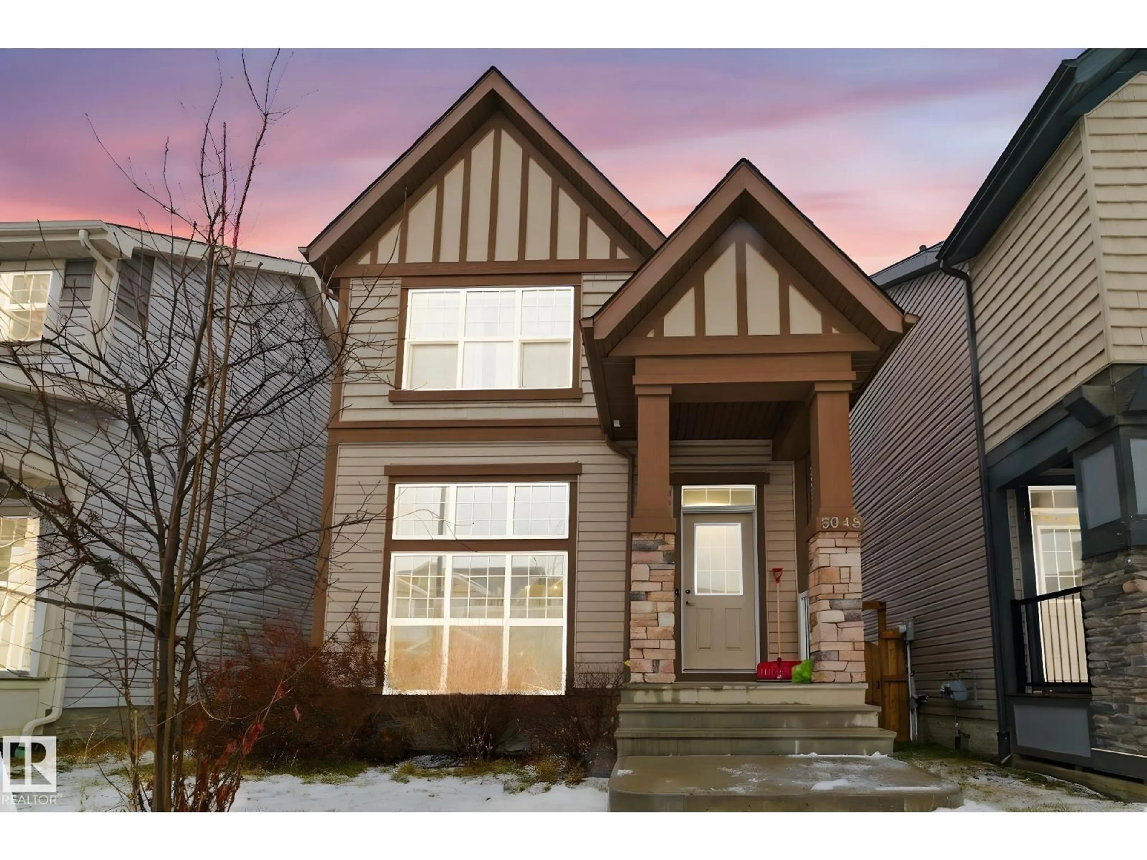 Home with brick exterior material, street for 5048 ANDISON CL, Edmonton Alberta T6W3T4