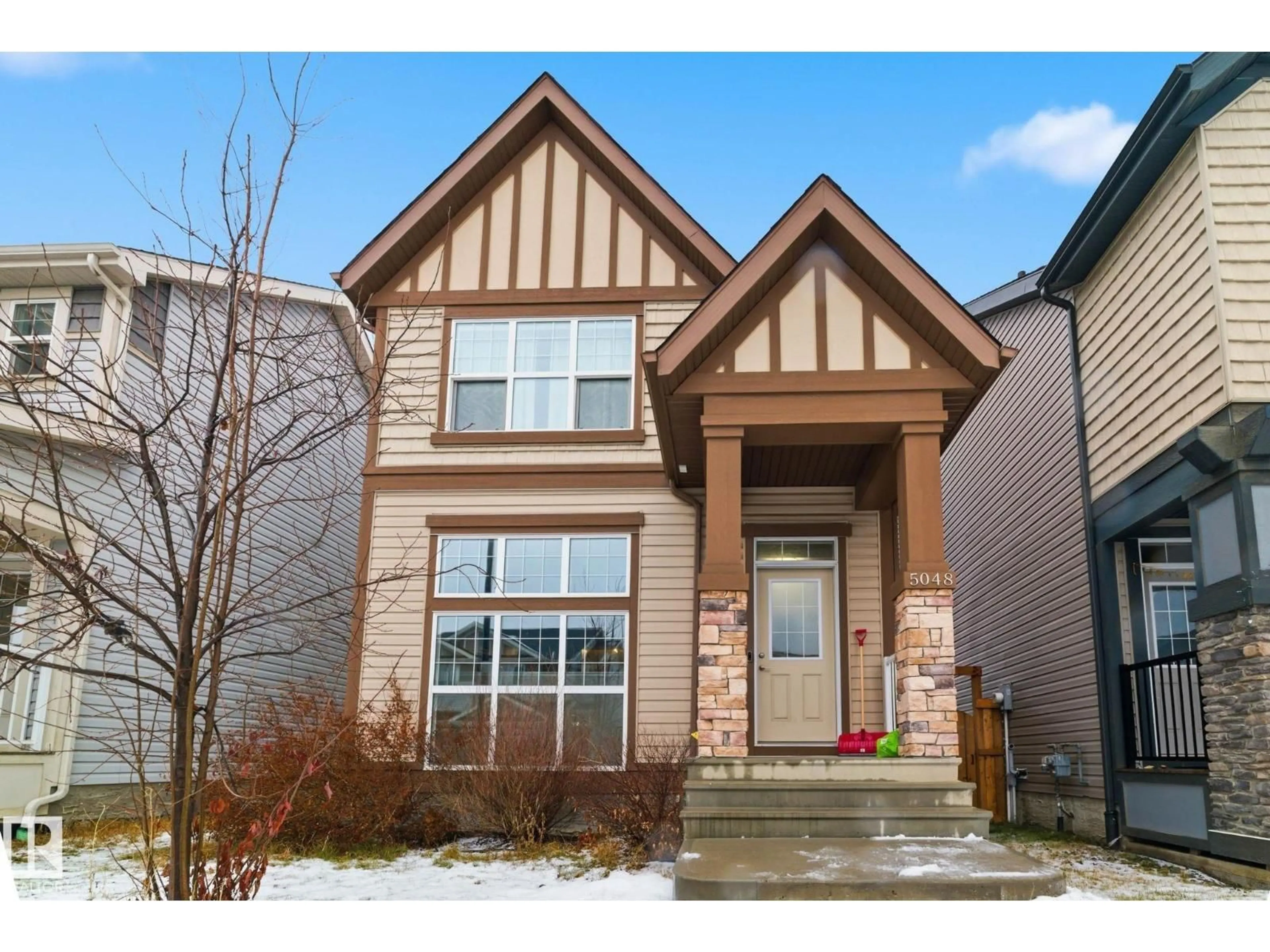 Home with brick exterior material, street for 5048 ANDISON CL, Edmonton Alberta T6W3T4