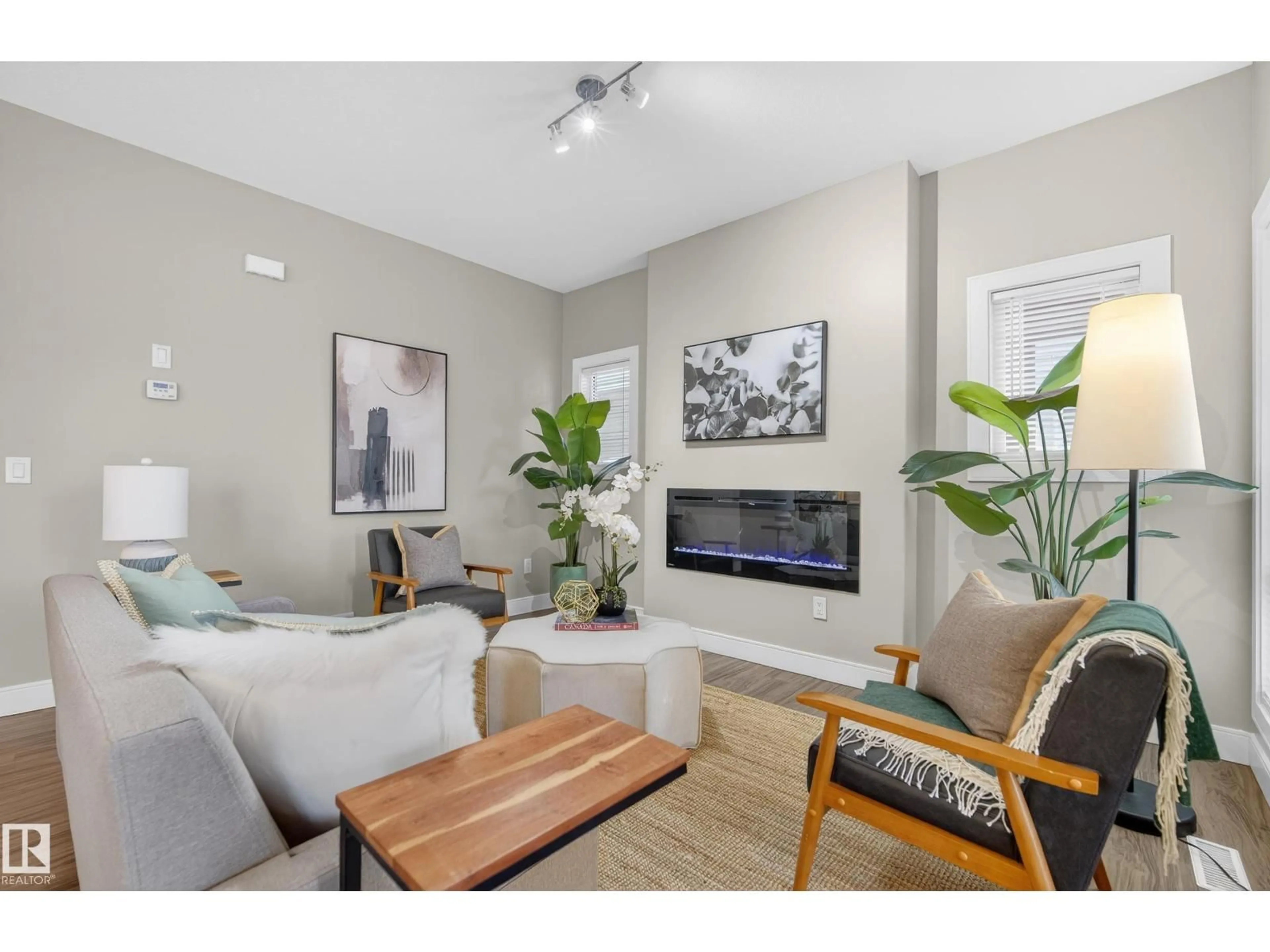 Living room with furniture, unknown for 13149 132 ST NW, Edmonton Alberta T5L1R6