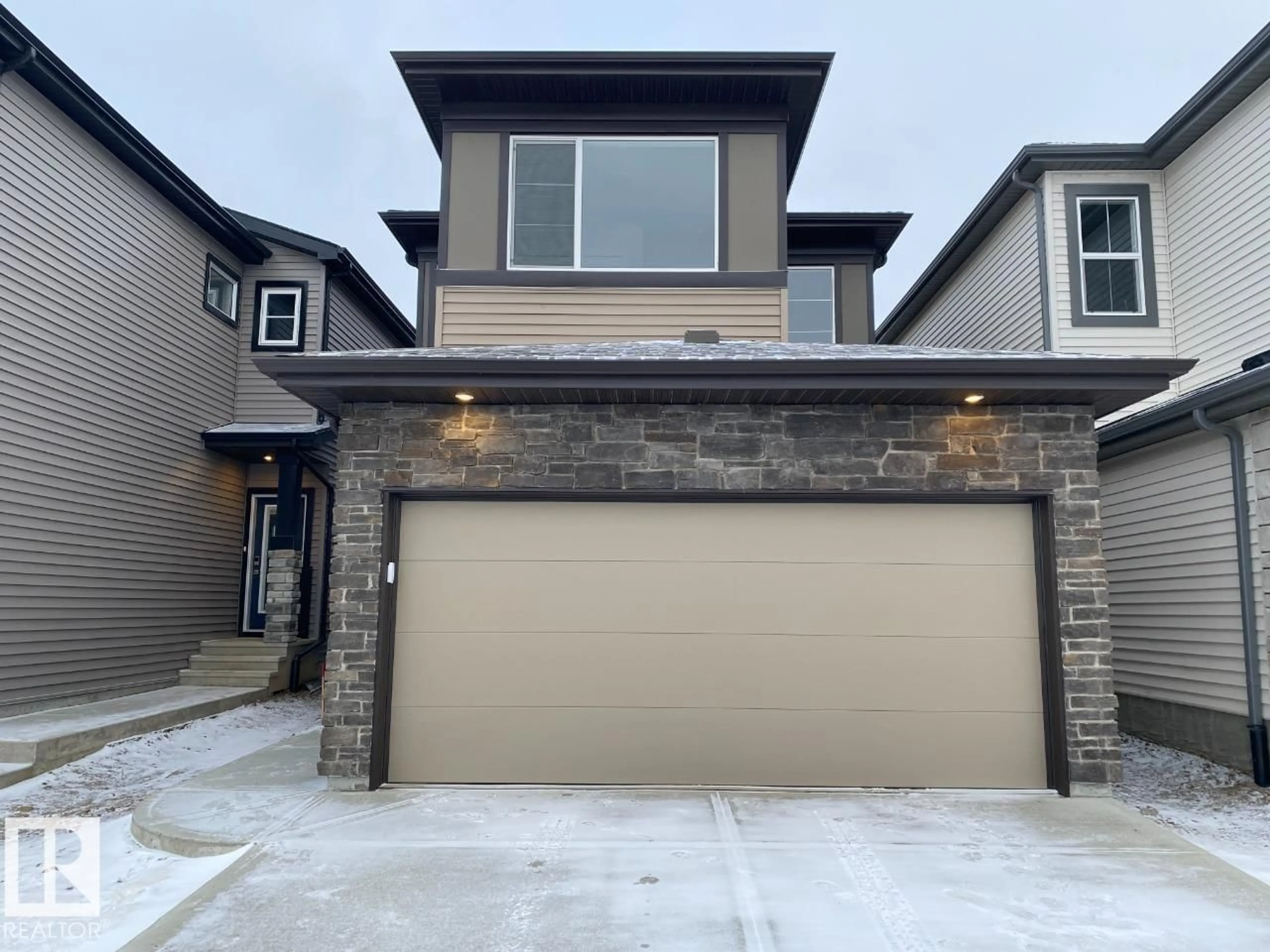 Home with brick exterior material, street for NW - 4517 WARBLER LO, Edmonton Alberta T5S0S7