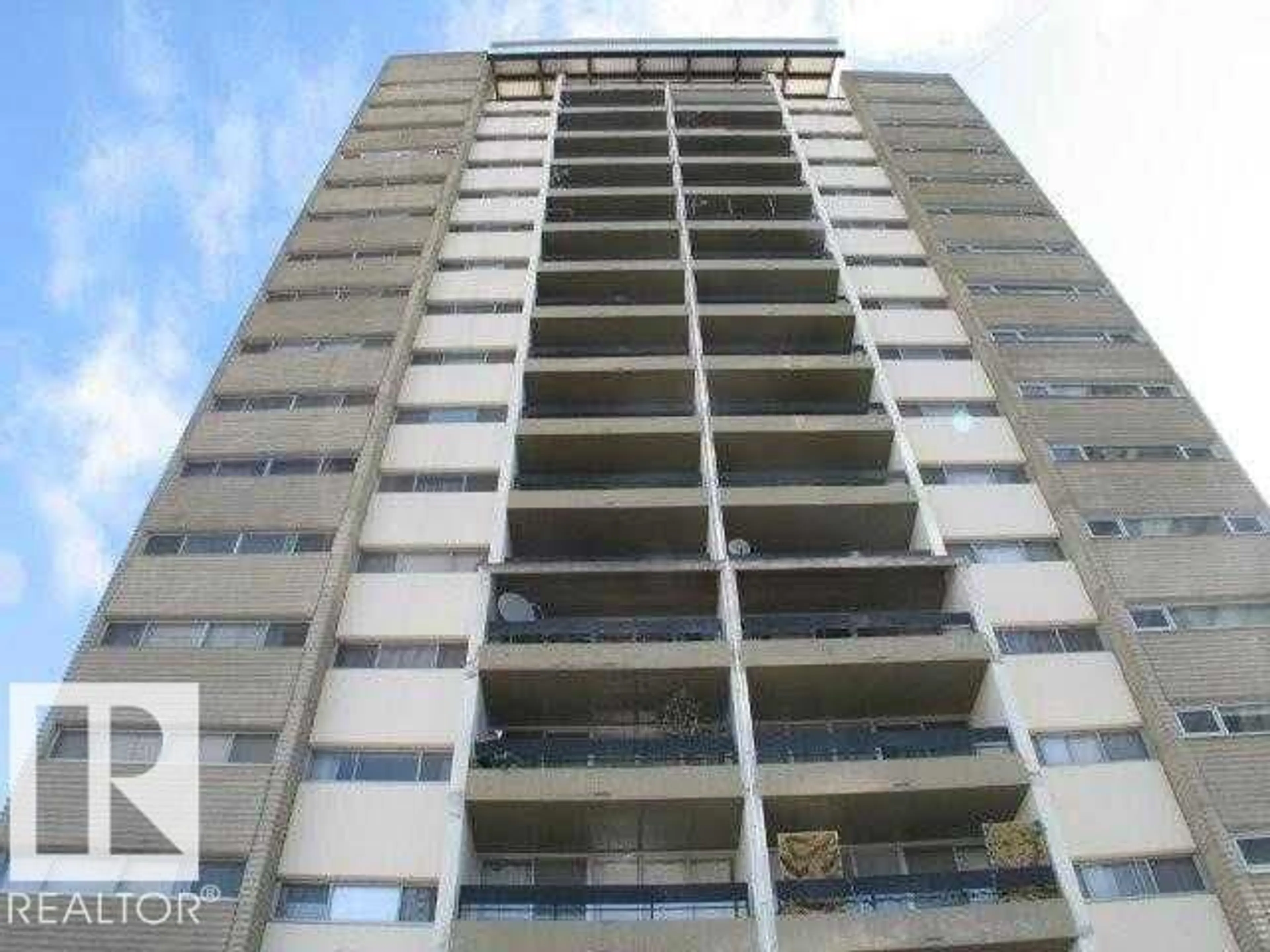 Balcony in the apartment, building for 120 8745 165 ST, Edmonton Alberta T5R2R7