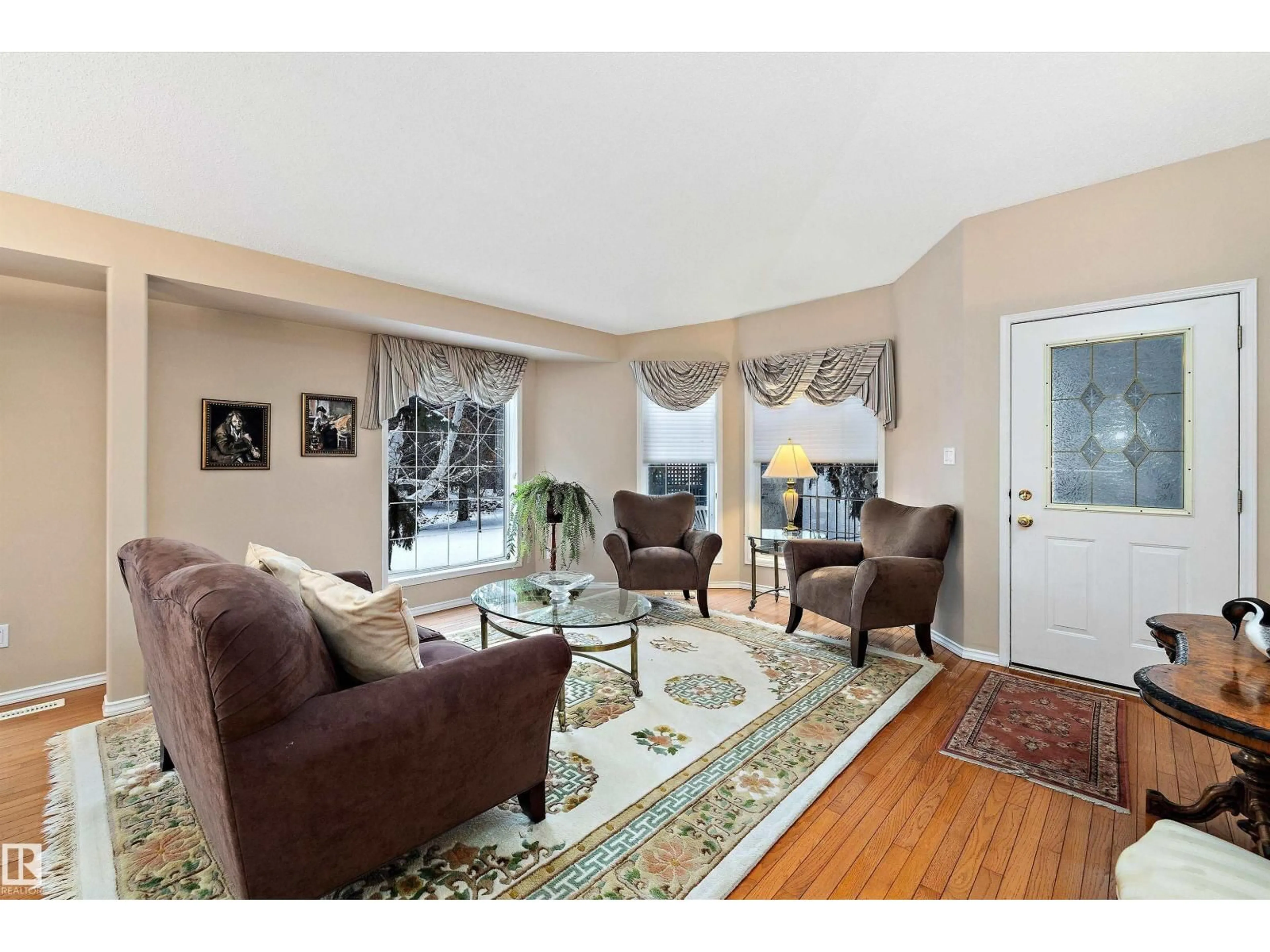 Living room with furniture, unknown for 5 - 2325 RIVERBEND RD, Edmonton Alberta T6R2P9