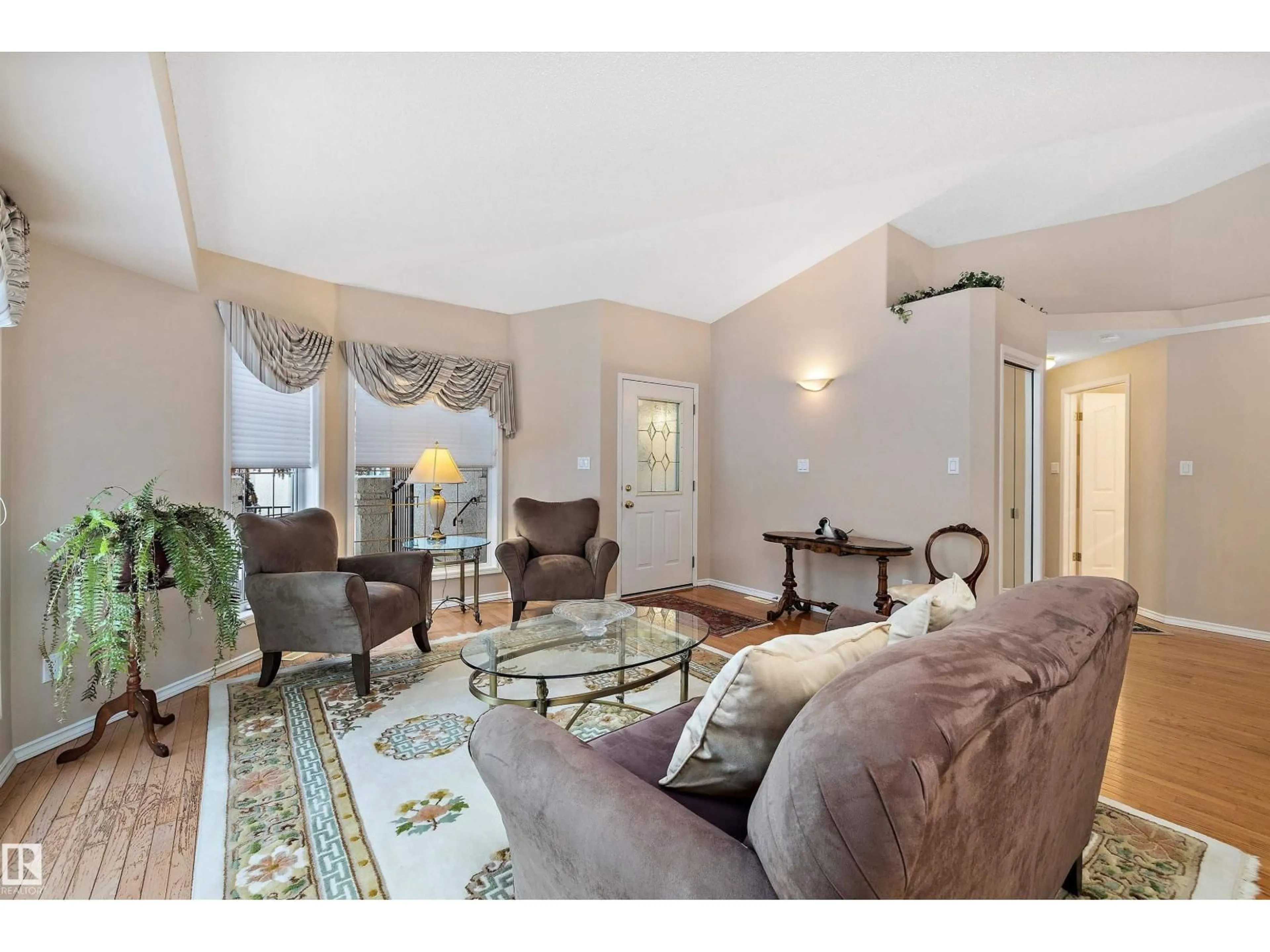 Living room with furniture, unknown for 5 - 2325 RIVERBEND RD, Edmonton Alberta T6R2P9