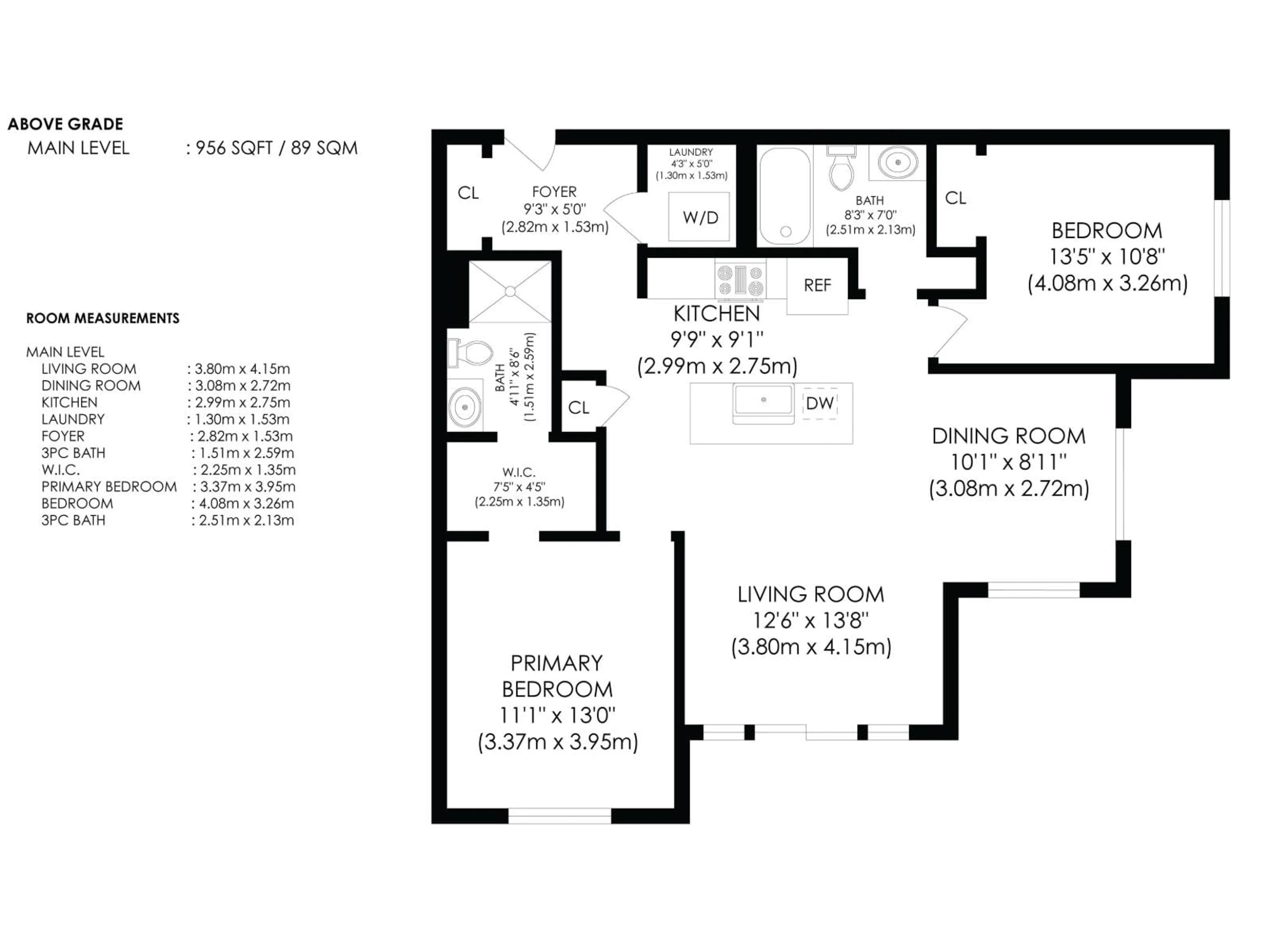 Floor plan for #214 - 12660 142 AV, Edmonton Alberta T5X0J5