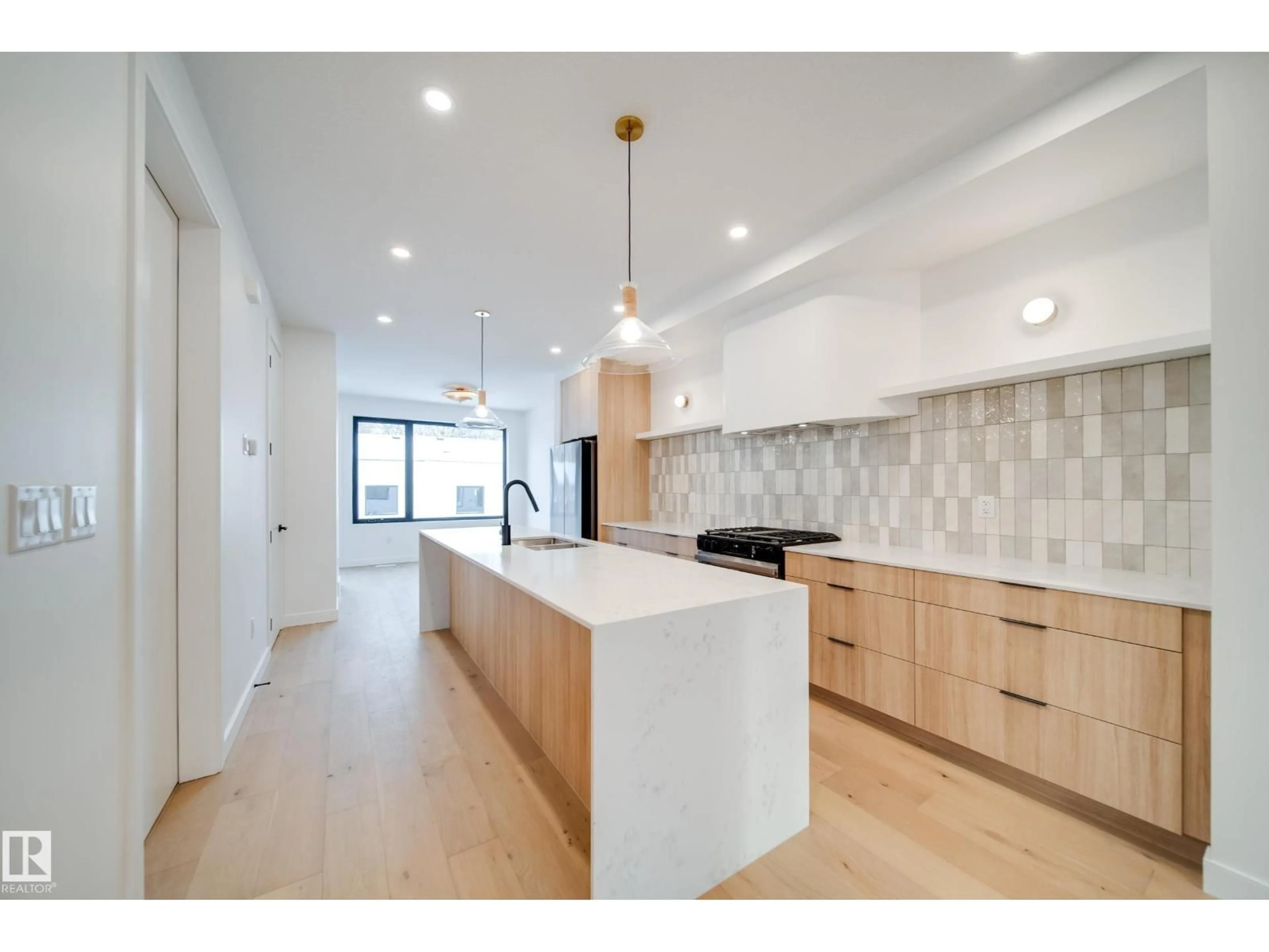 Open concept kitchen, unknown for 7540 80 AV, Edmonton Alberta T6C0S4