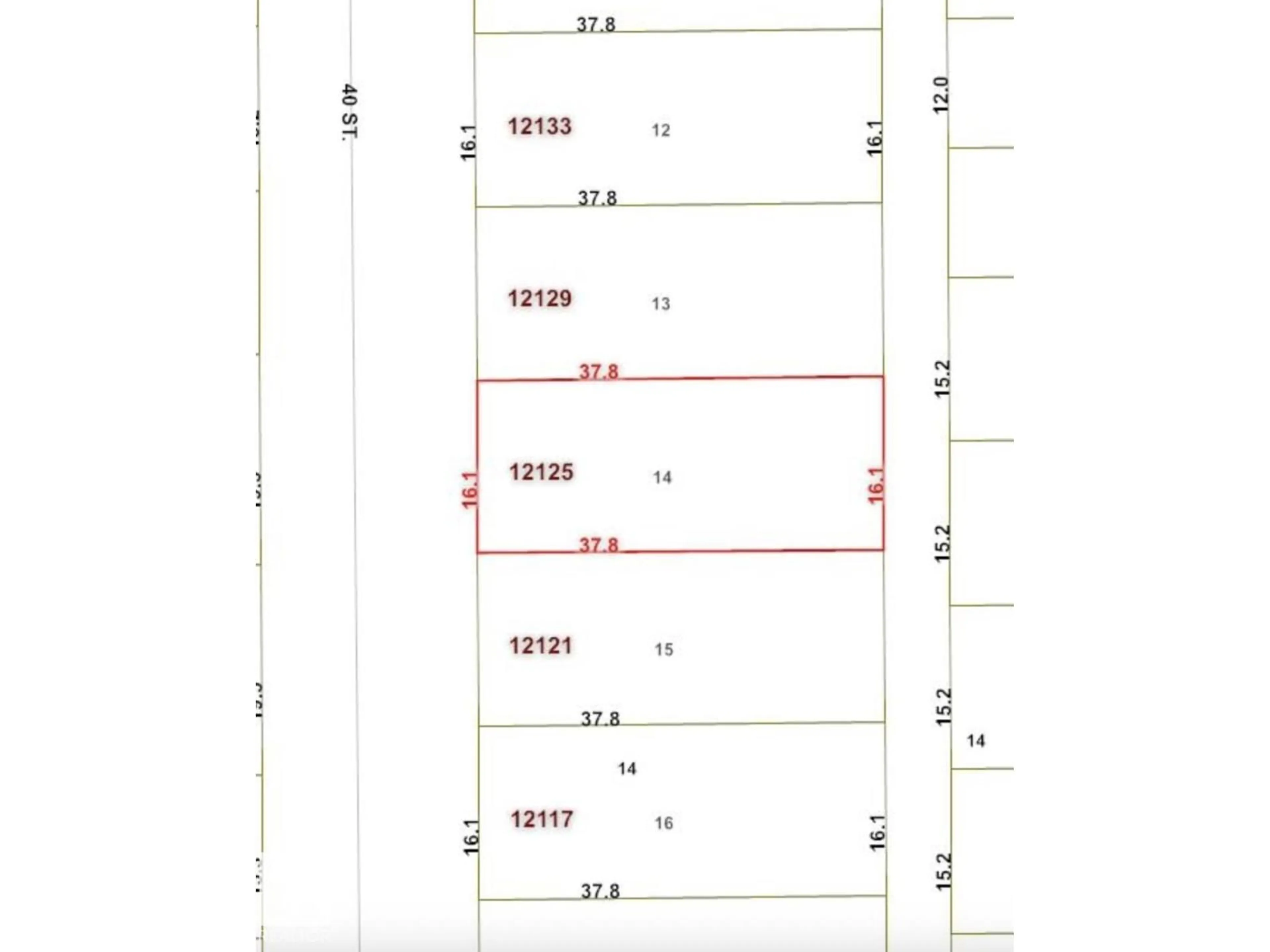 Floor plan for 12125 40 ST, Edmonton Alberta T5W2L4