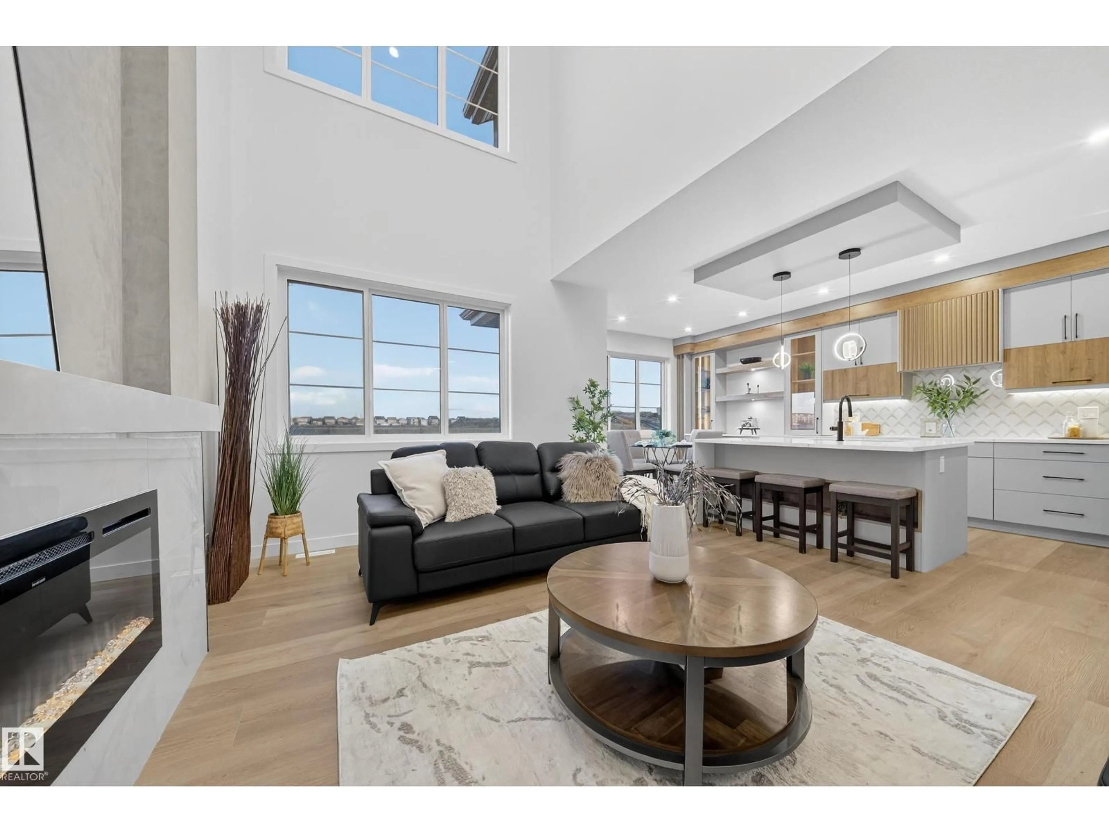 Open concept kitchen, unknown for 208 CRYSTAL CREEK DRIVE, Leduc Alberta T9E0X6