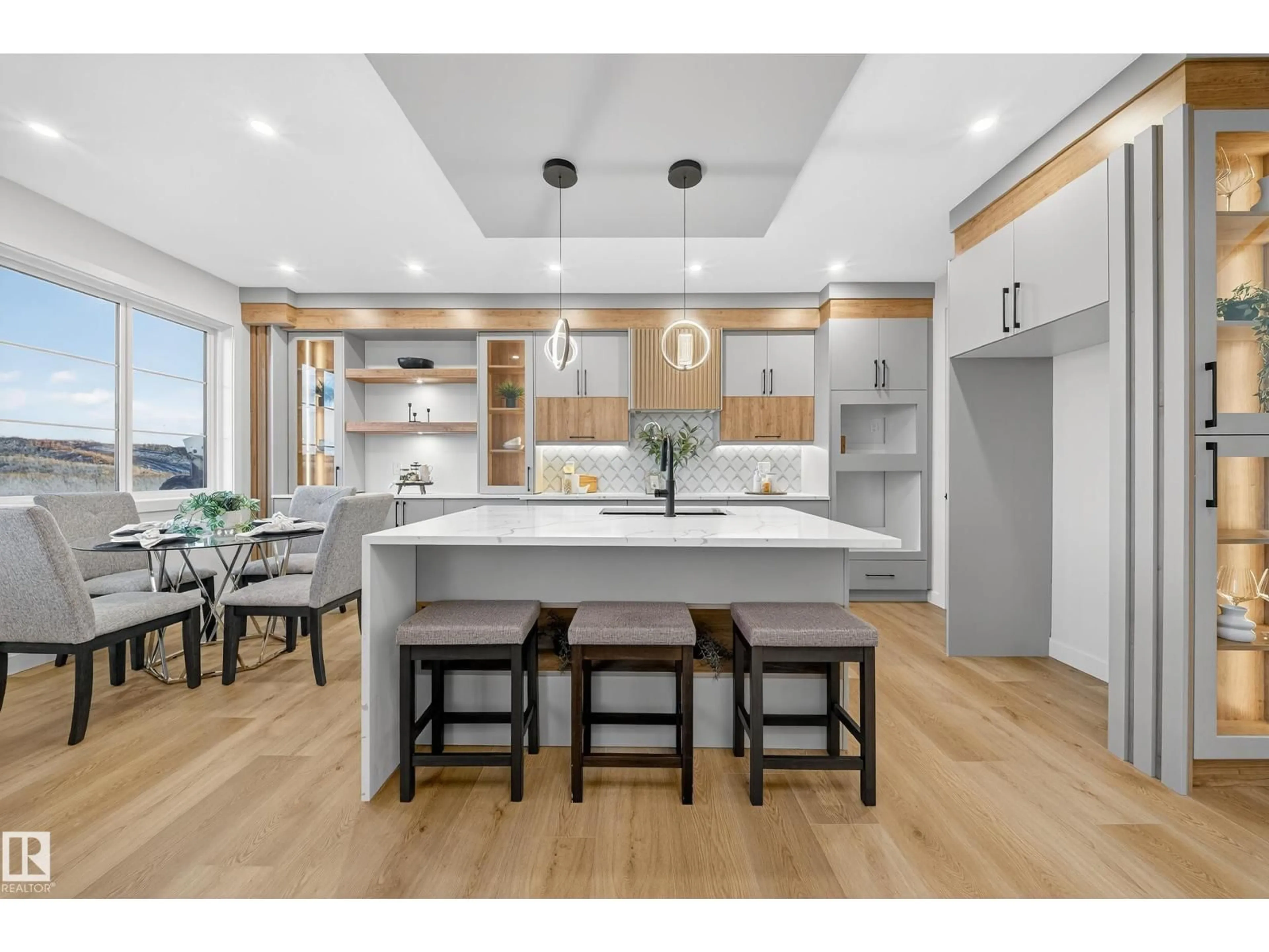 Open concept kitchen, unknown for 208 CRYSTAL CREEK DRIVE, Leduc Alberta T9E0X6