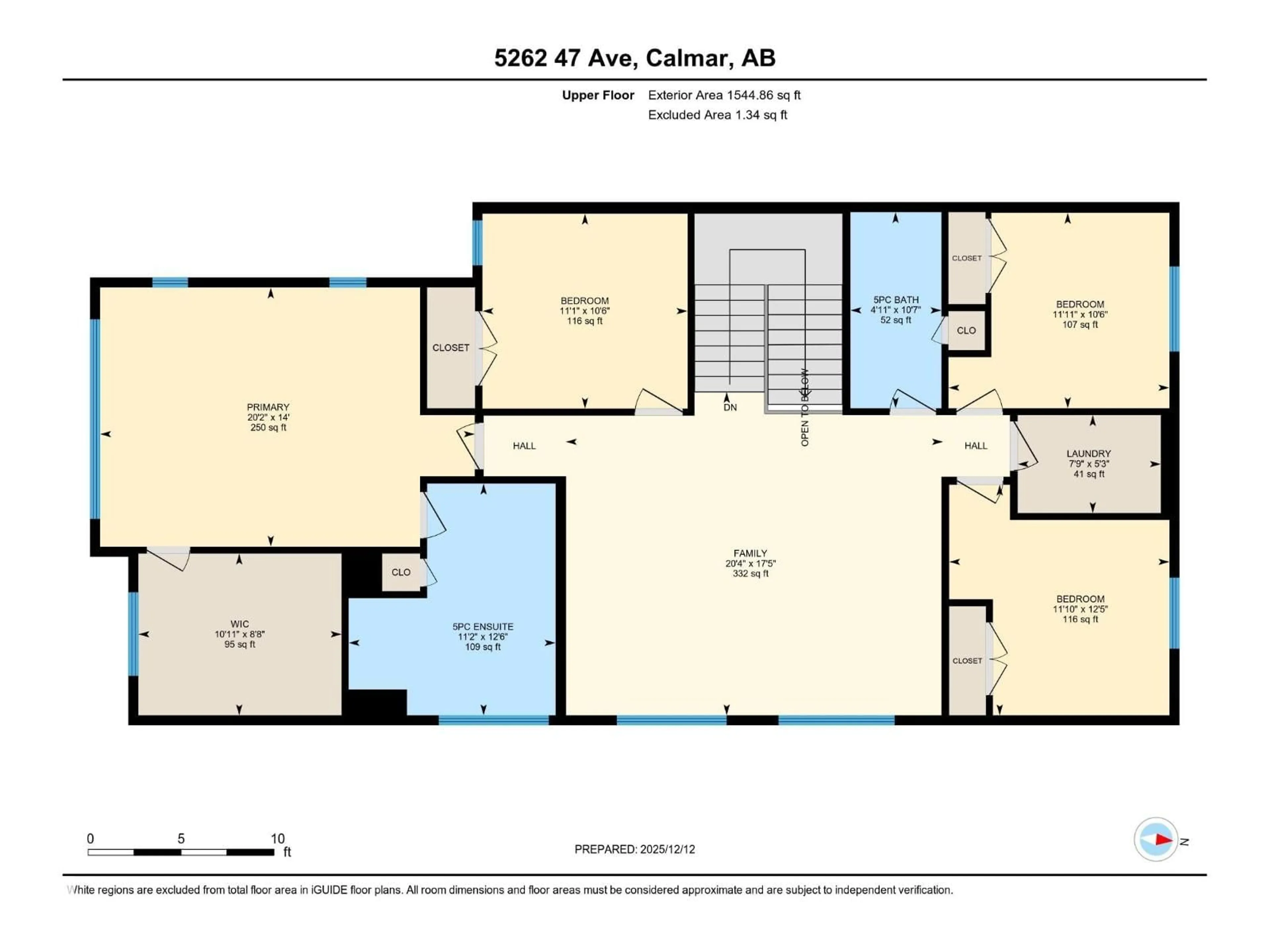 Floor plan for 5262 47 AVE, Calmar Alberta T0C0V0