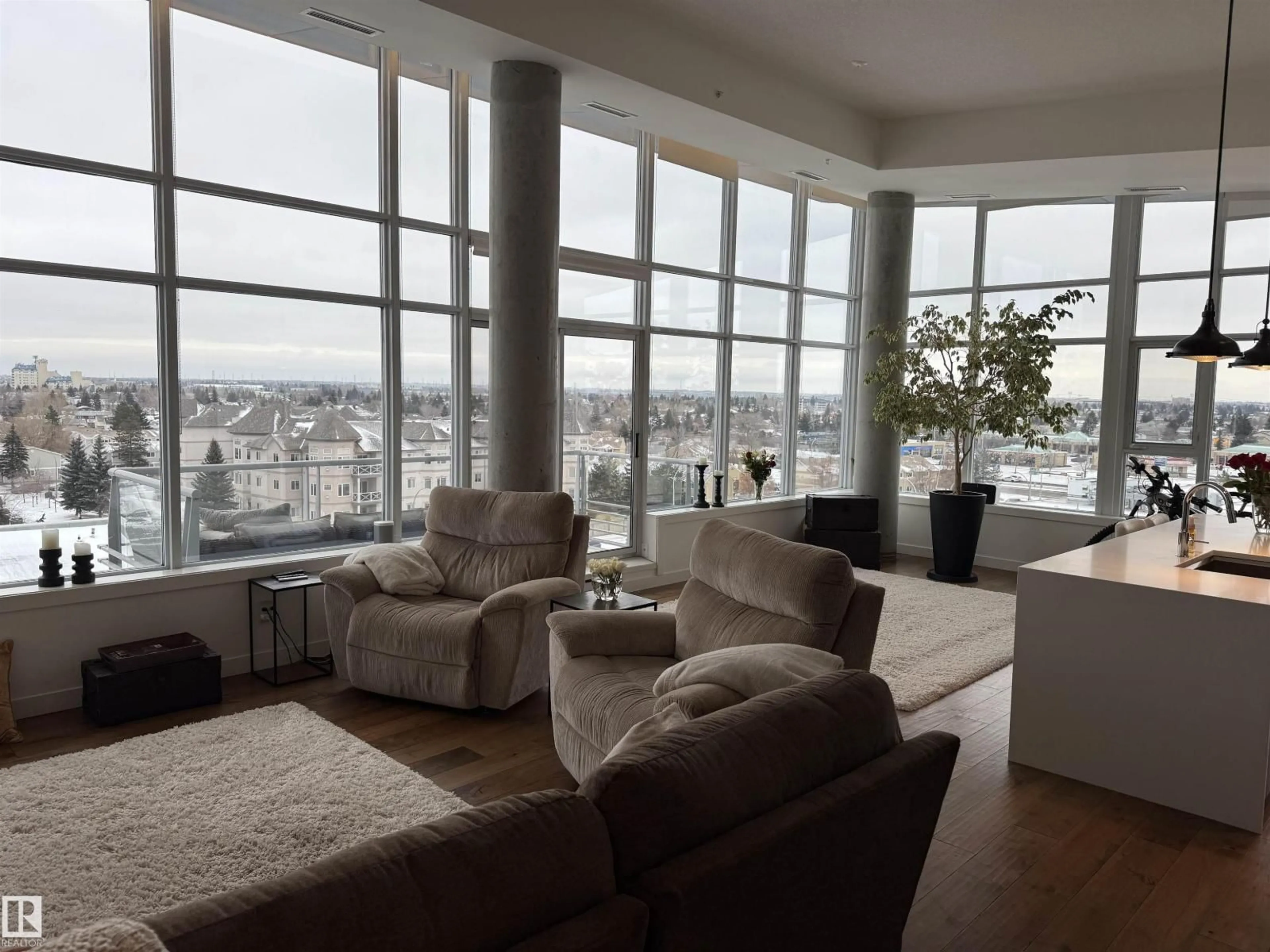 Living room with furniture, unknown for #710 - 2504 109 ST, Edmonton Alberta T6J2H3