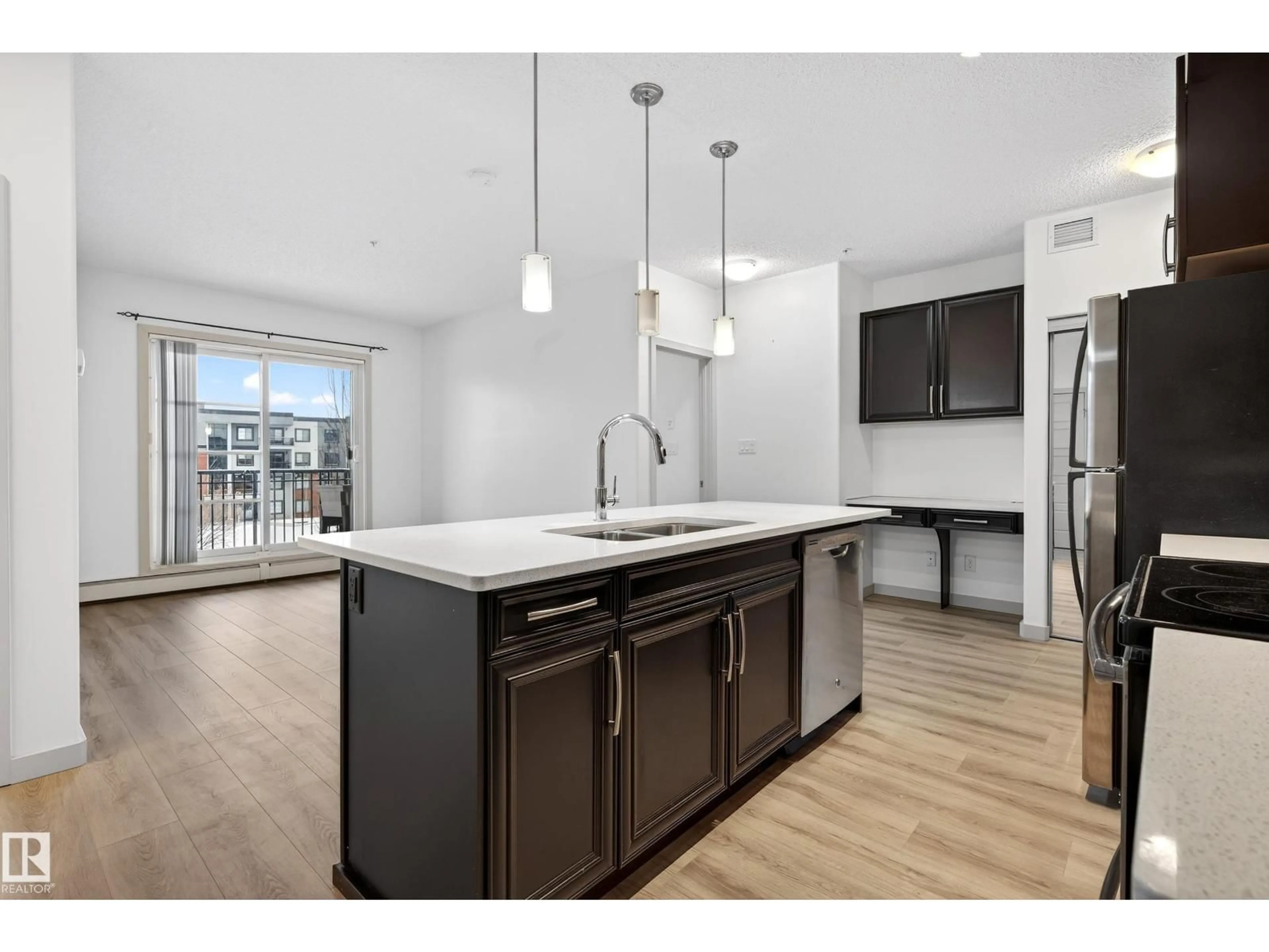 Open concept kitchen, unknown for 318 - 1144 ADAMSON DR, Edmonton Alberta T6W2X7