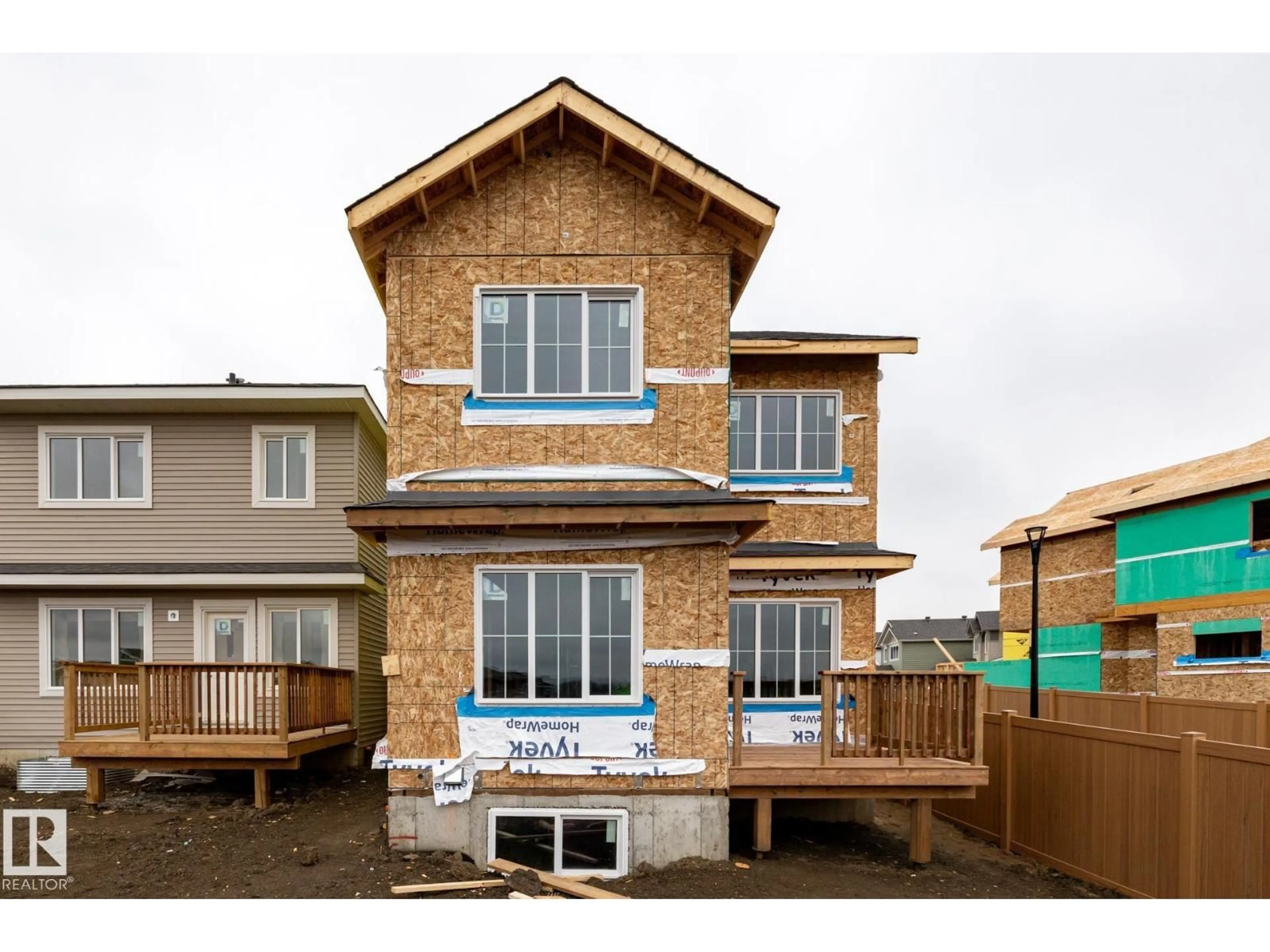 Home with brick exterior material, building for NW - 20976 22 ST, Edmonton Alberta T6M3H7