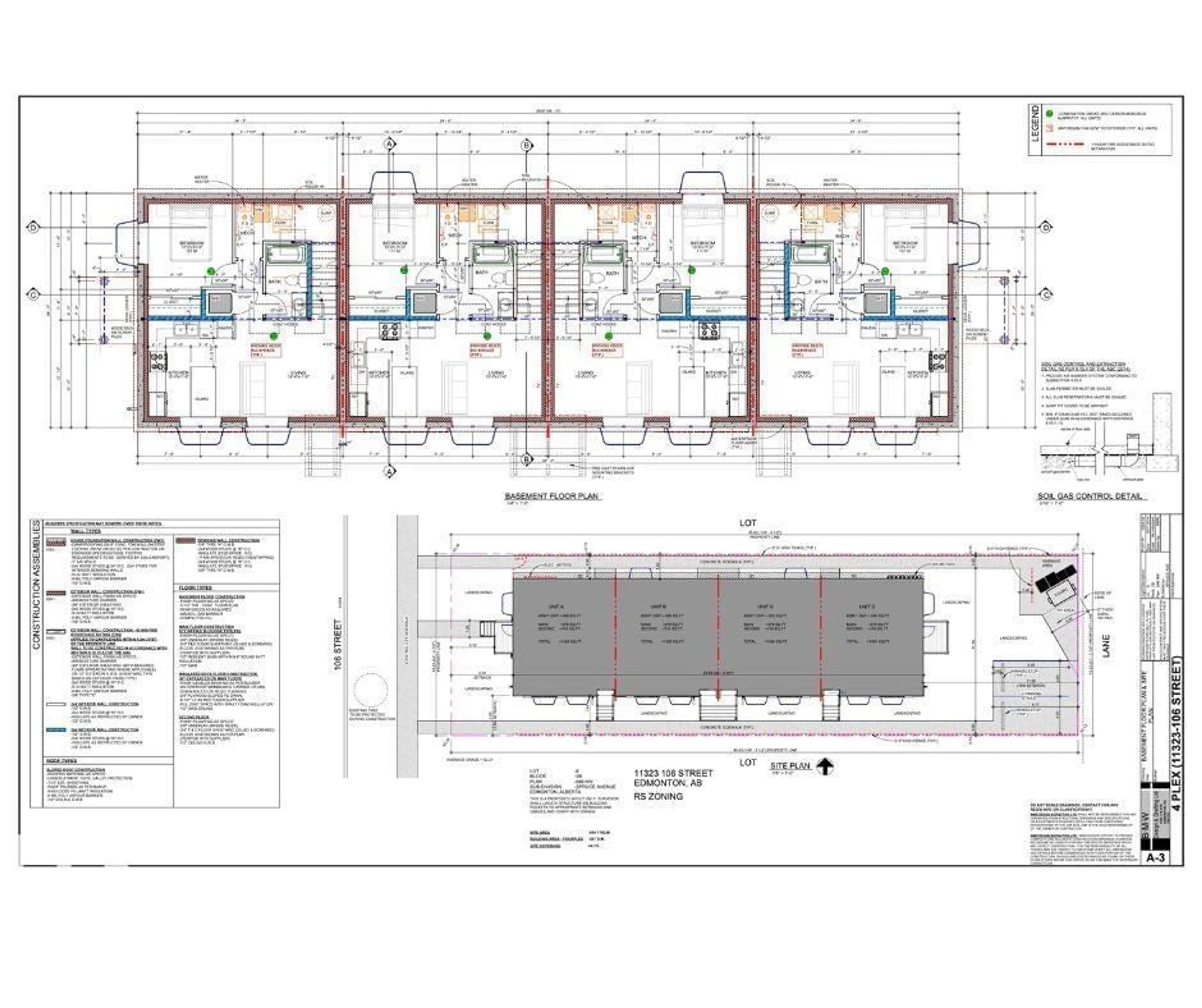 Floor plan for 11323 106 ST, Edmonton Alberta T5G2P6