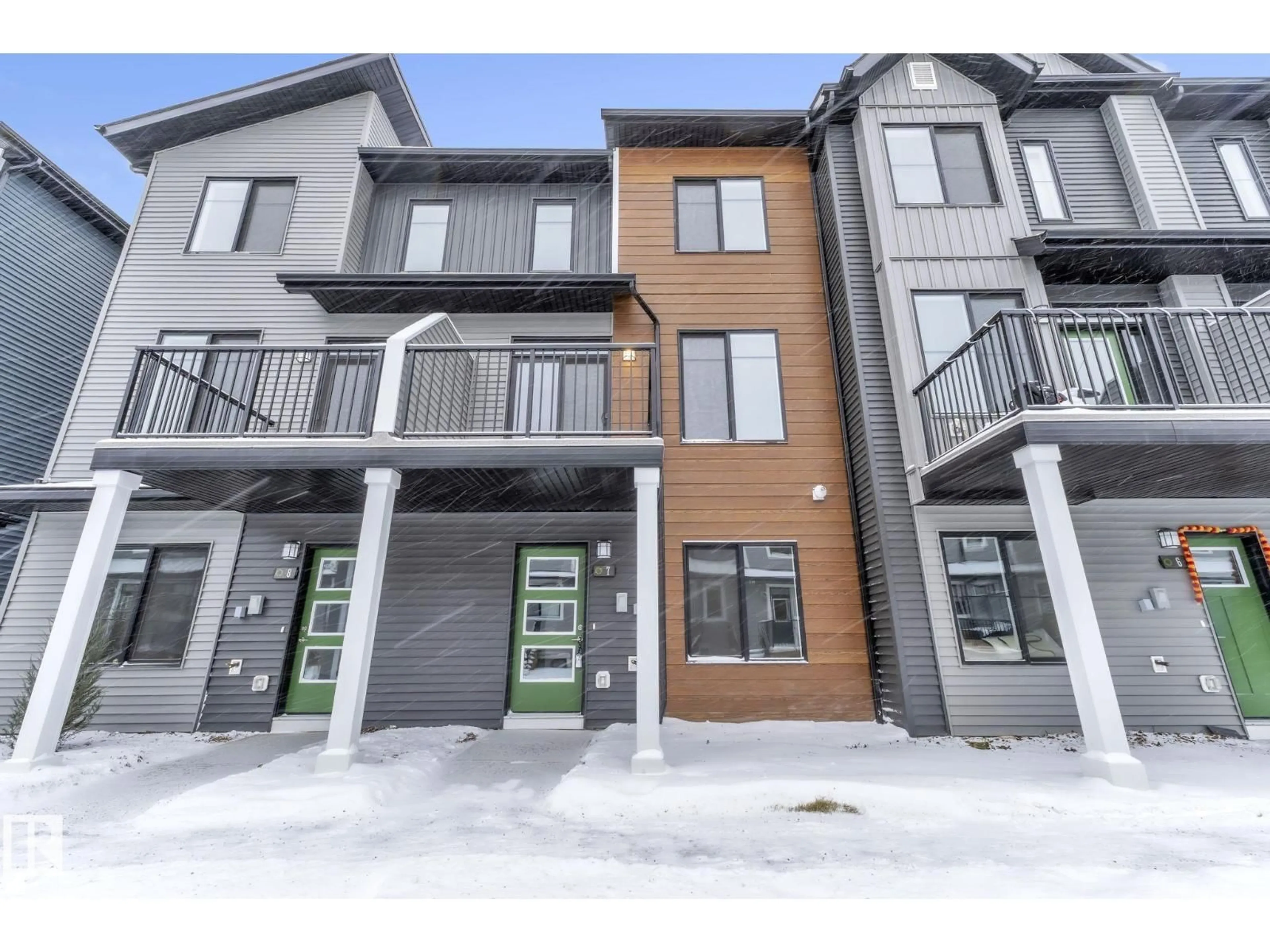 A pic from outside/outdoor area/front of a property/back of a property/a pic from drone, unknown for #7 - 6905 25 AV, Edmonton Alberta T6X3B7