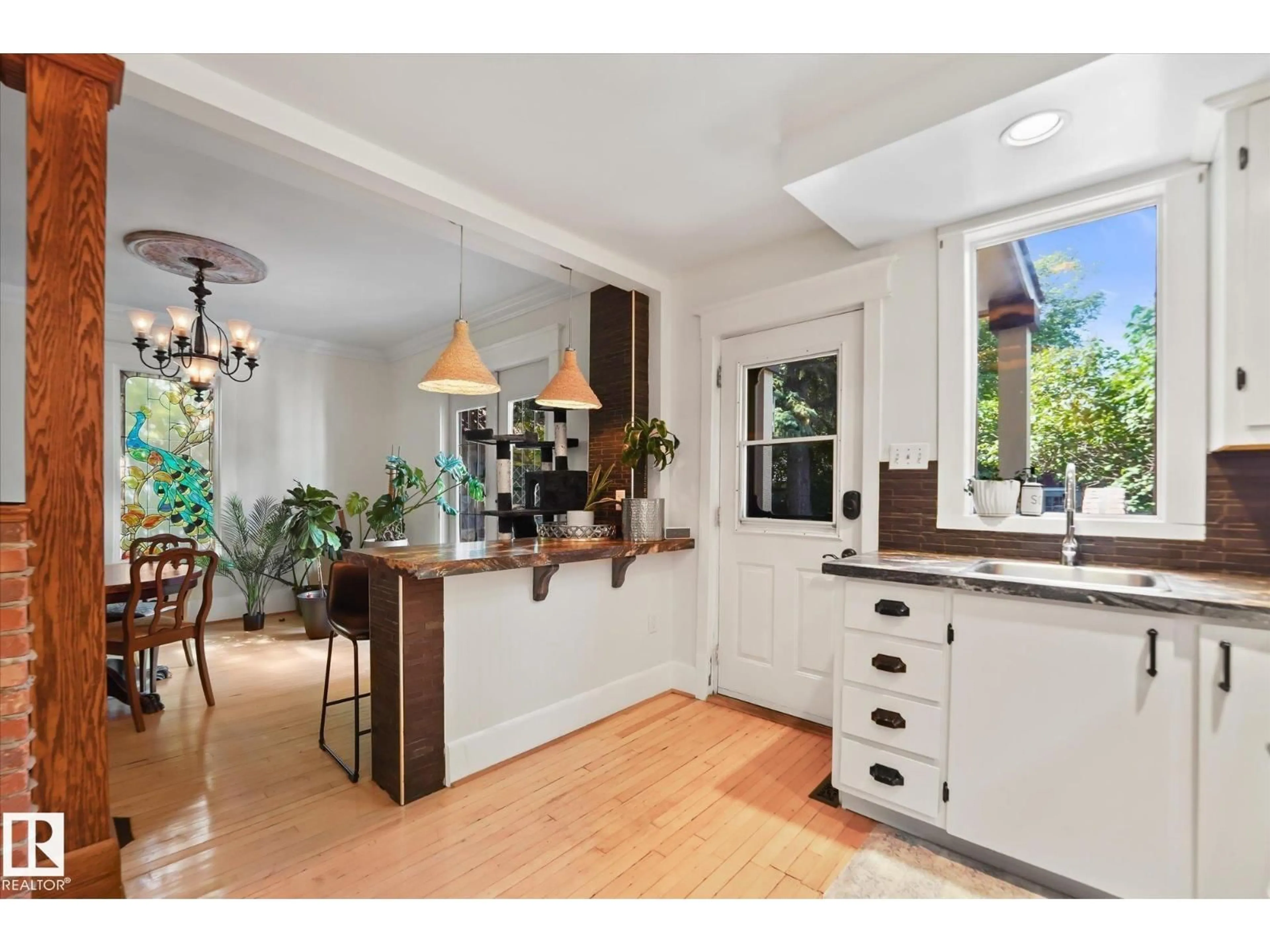 Open concept kitchen, unknown for NW - 10838 126 ST, Edmonton Alberta T5M0P1