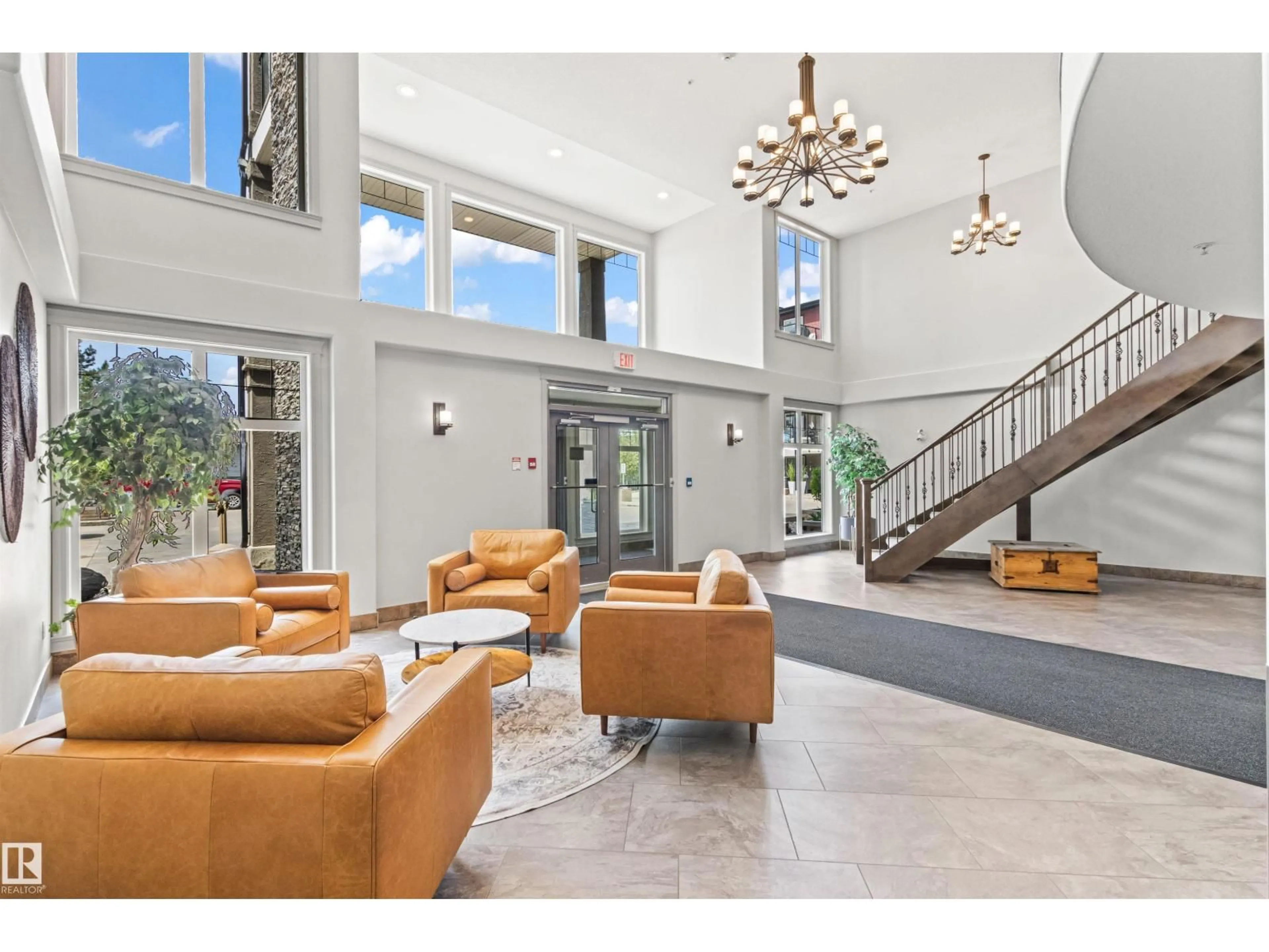 Lobby for #112 - 12408 15 AV, Edmonton Alberta T6W1X3