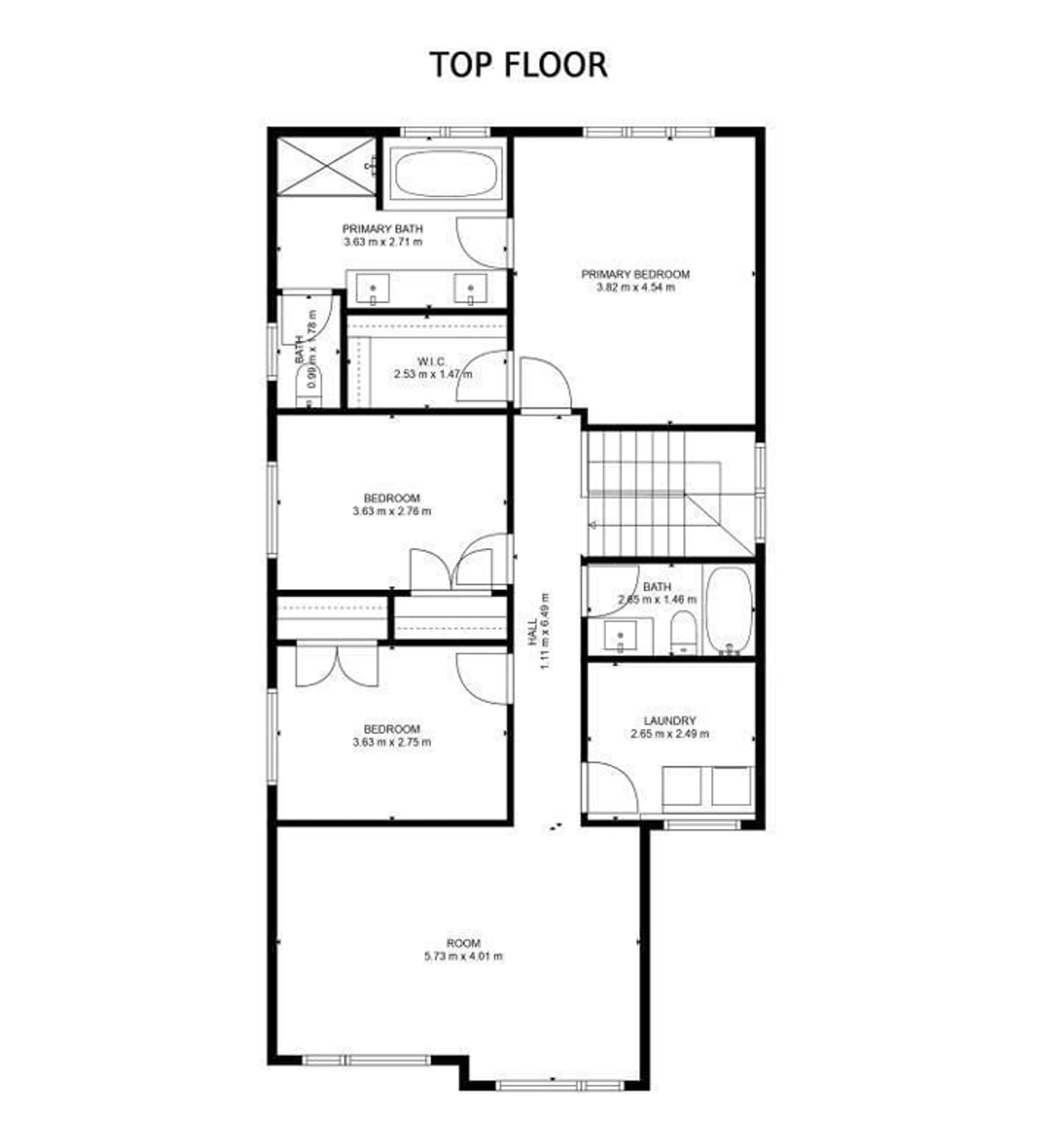 Floor plan for 3608 PARKER CL, Edmonton Alberta T6W3A9