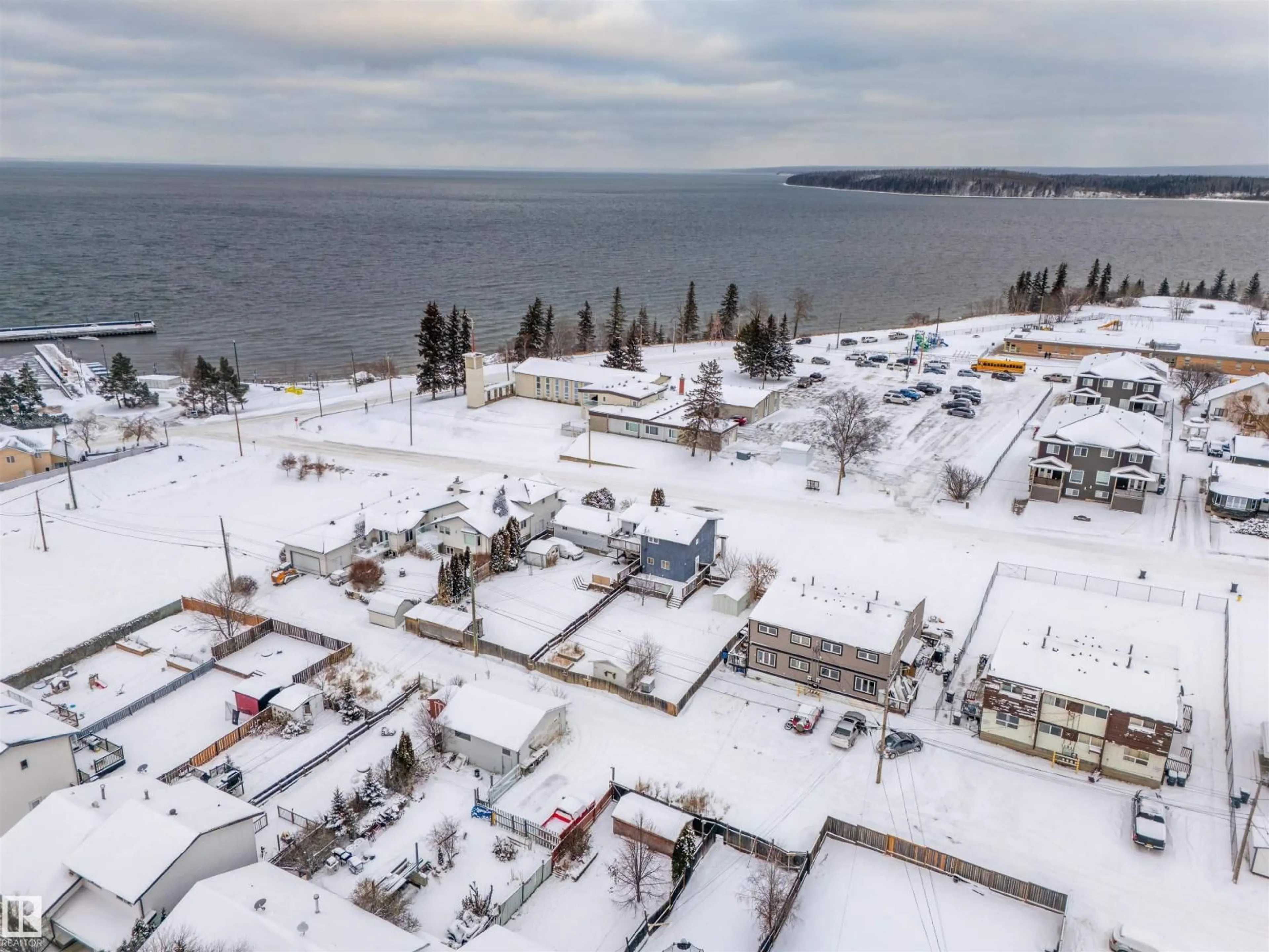 A pic from outside/outdoor area/front of a property/back of a property/a pic from drone, unknown for 909 8 ST, Cold Lake Alberta T9M1H7