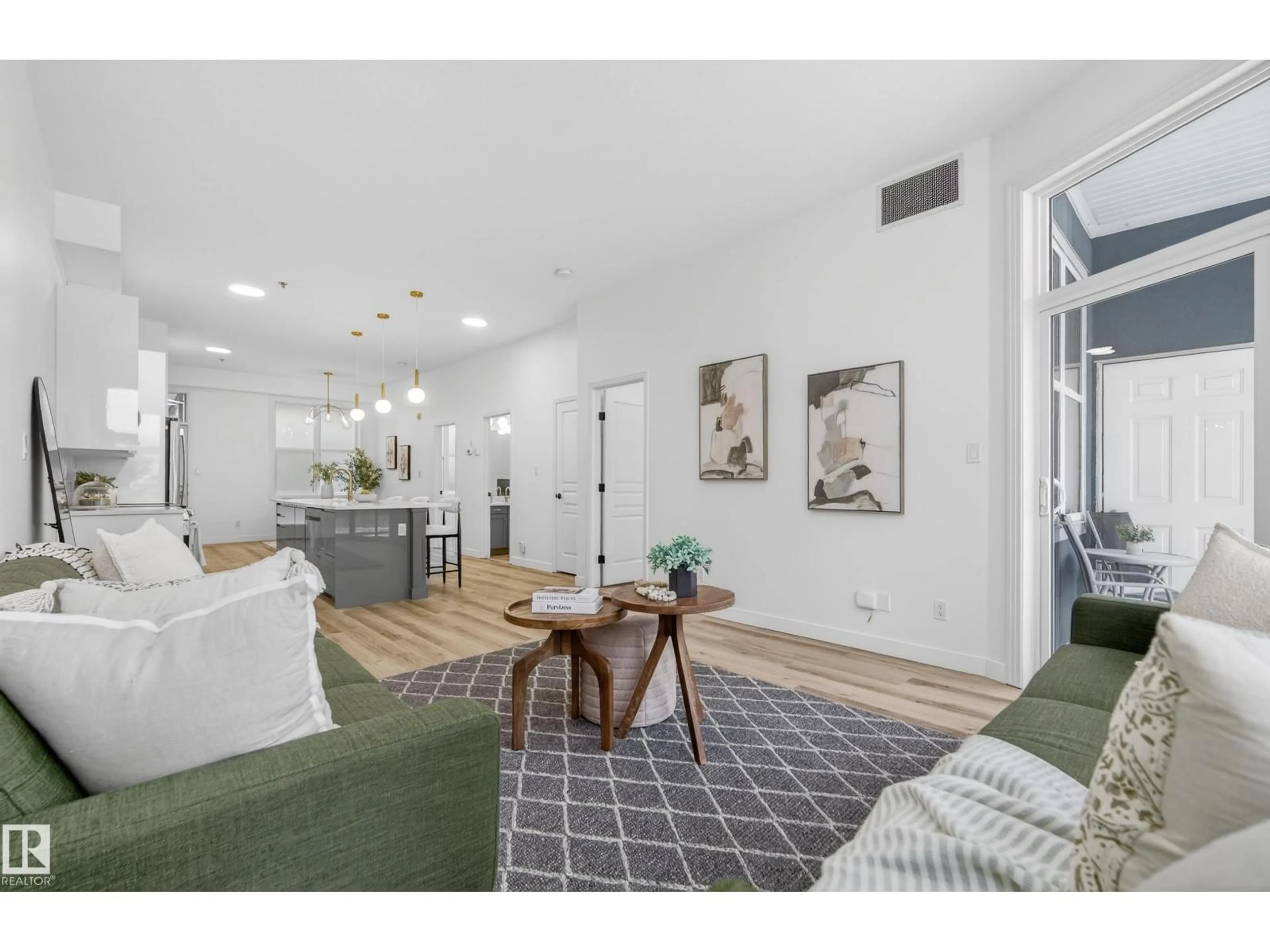 Living room with furniture, unknown for 10147 - 421 112 ST, Edmonton Alberta T5K1M1