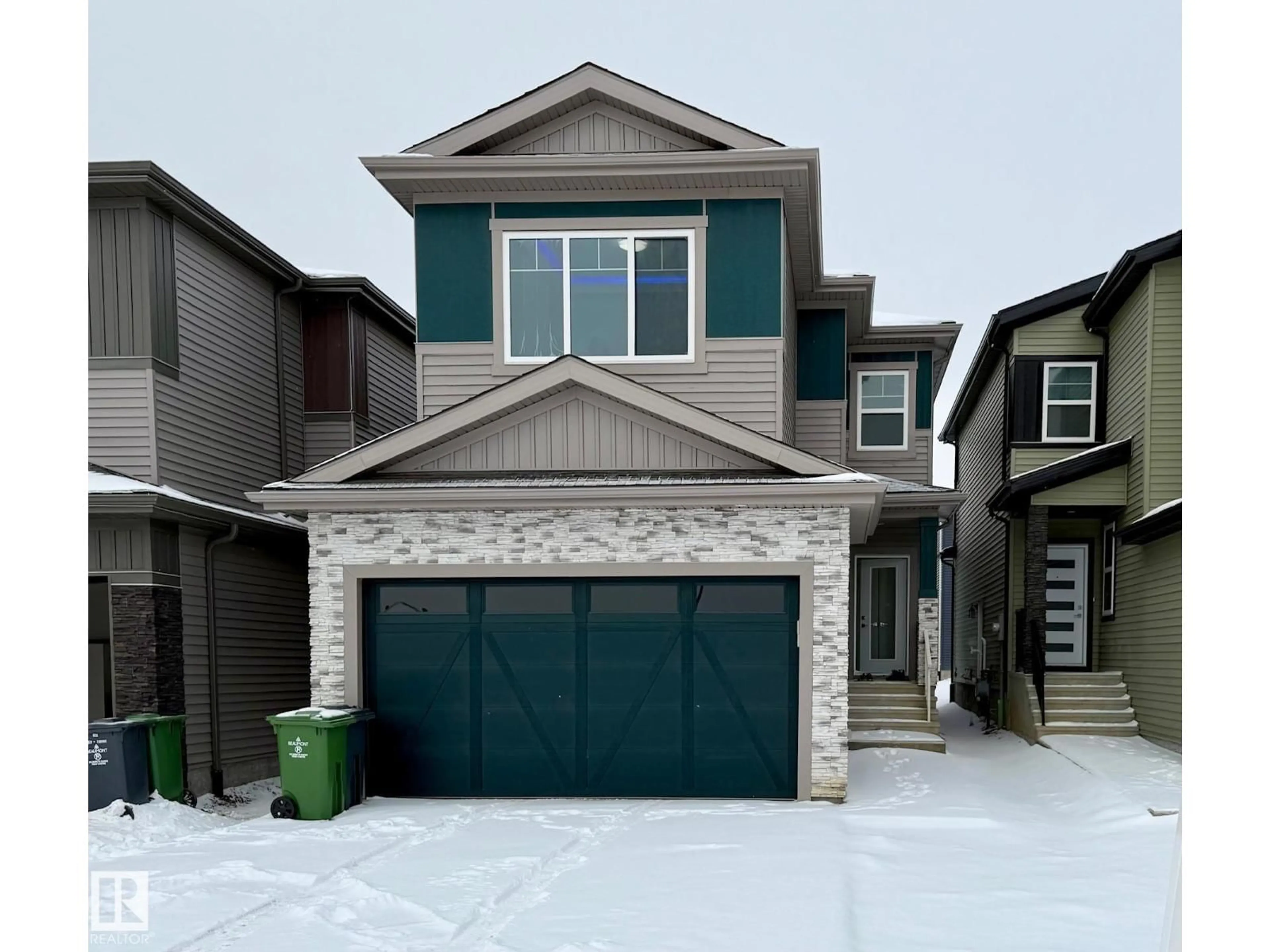 Home with vinyl exterior material, street for 3524 41 AV, Beaumont Alberta T4X3H3