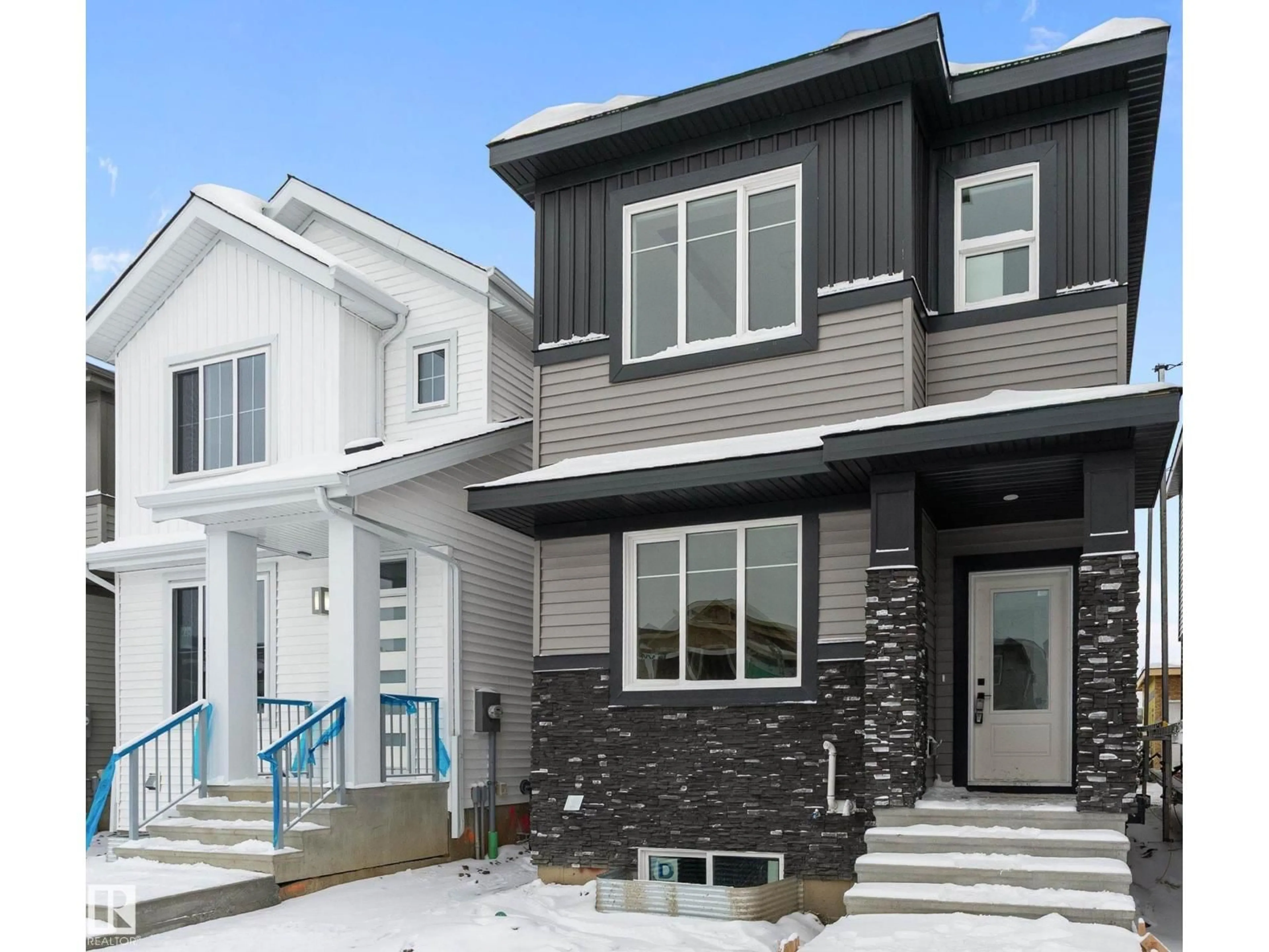 Home with vinyl exterior material, street for 438 CRYSTAL CREEK LI, Leduc Alberta T9E0X5